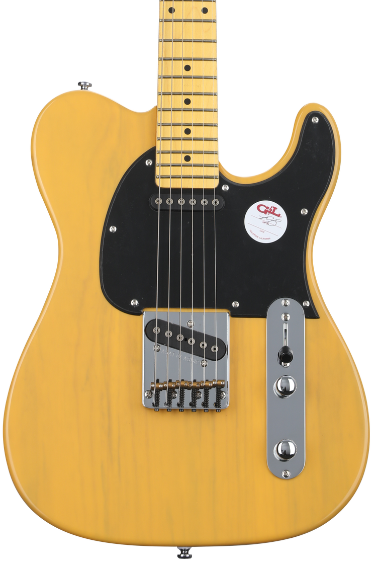 G&L Tribute ASAT Classic Electric Guitar - Butterscotch