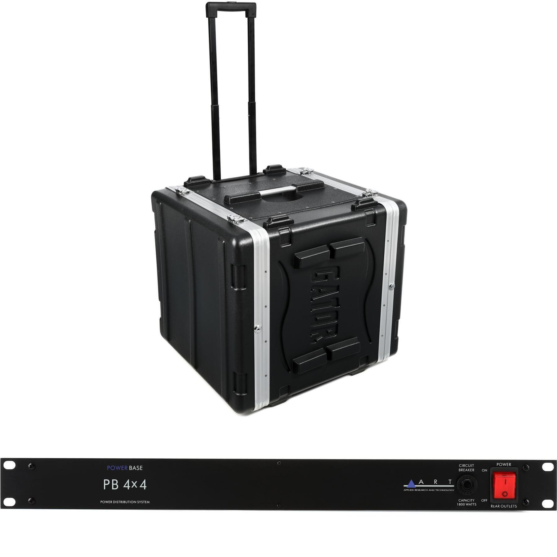 Gator GRR10L Rolling Rack Case and Power Conditioner Sweetwater