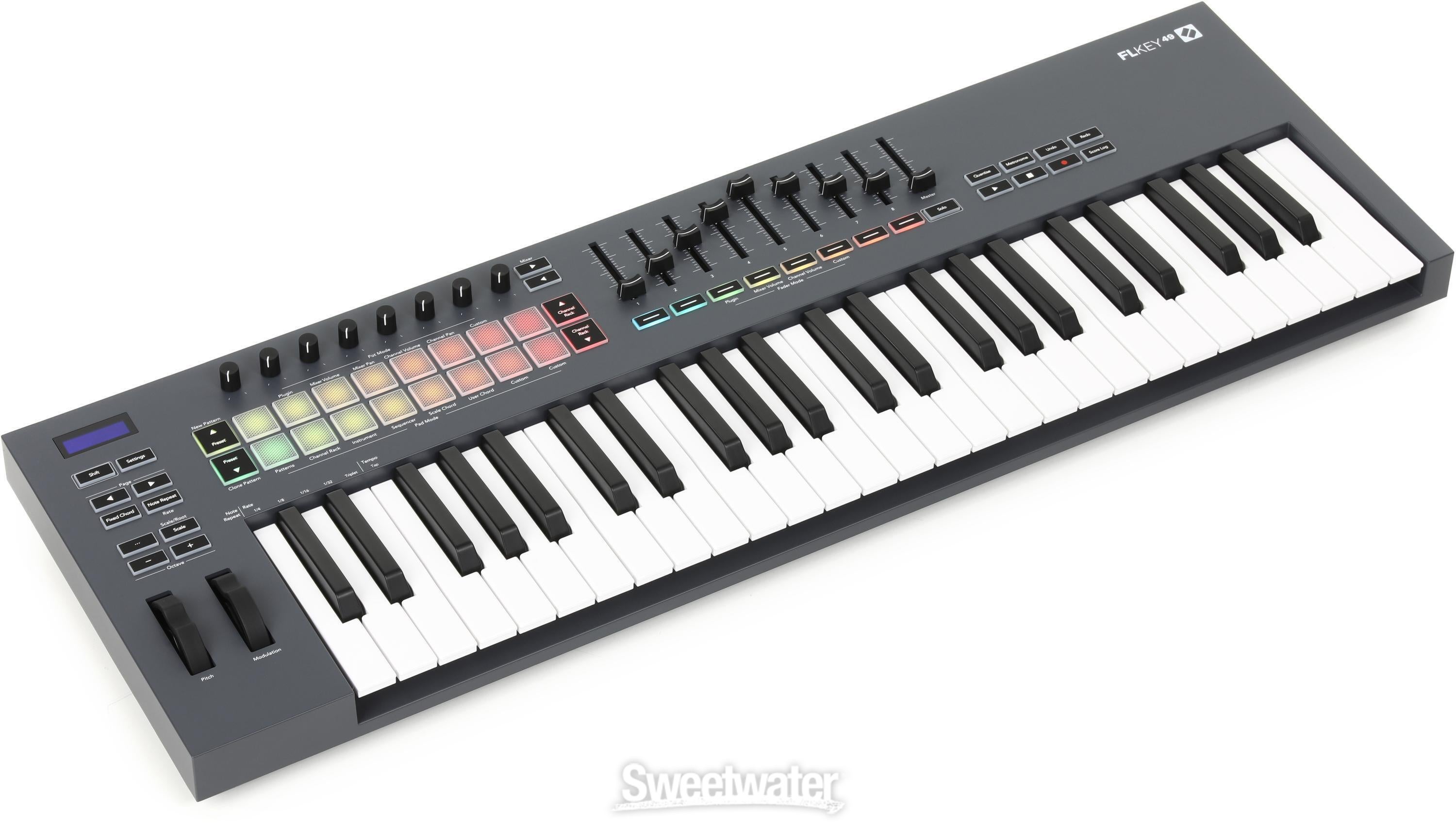 Novation FLkey 49 Keyboard Controller for FL Studio | Sweetwater