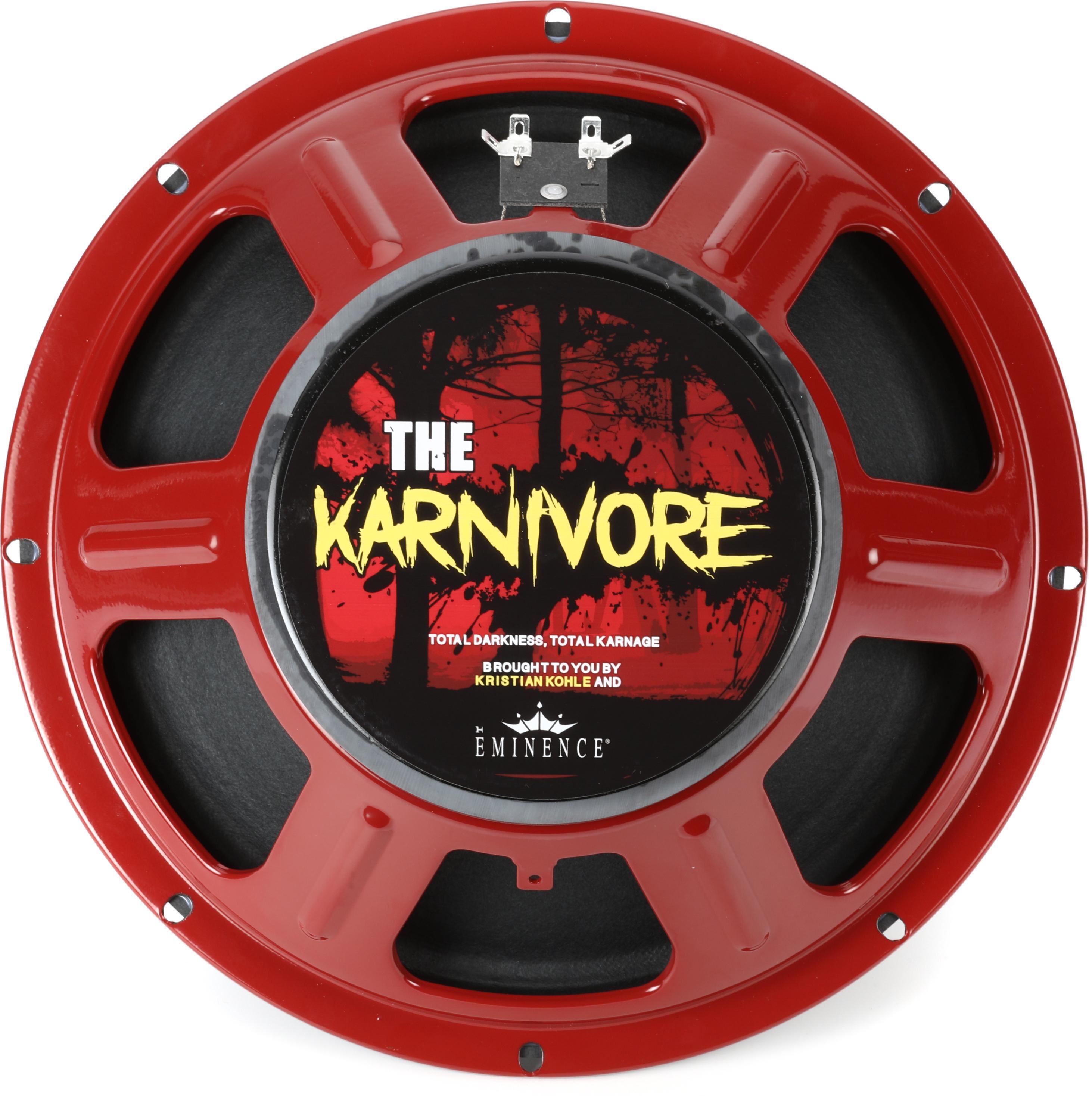 Photo of Eminence Karnivore 12-inch 60-watt 16-ohm Guitar Amp Speaker