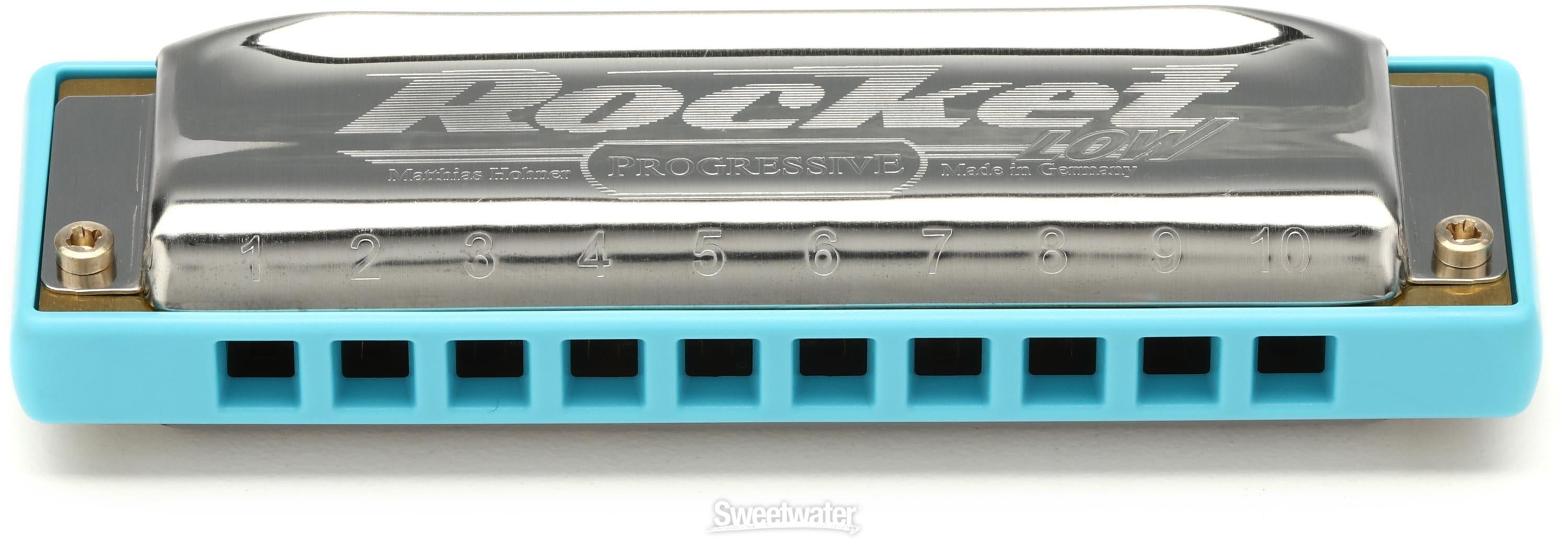 Hohner Rocket Low Harmonica - Key of Low D | Sweetwater