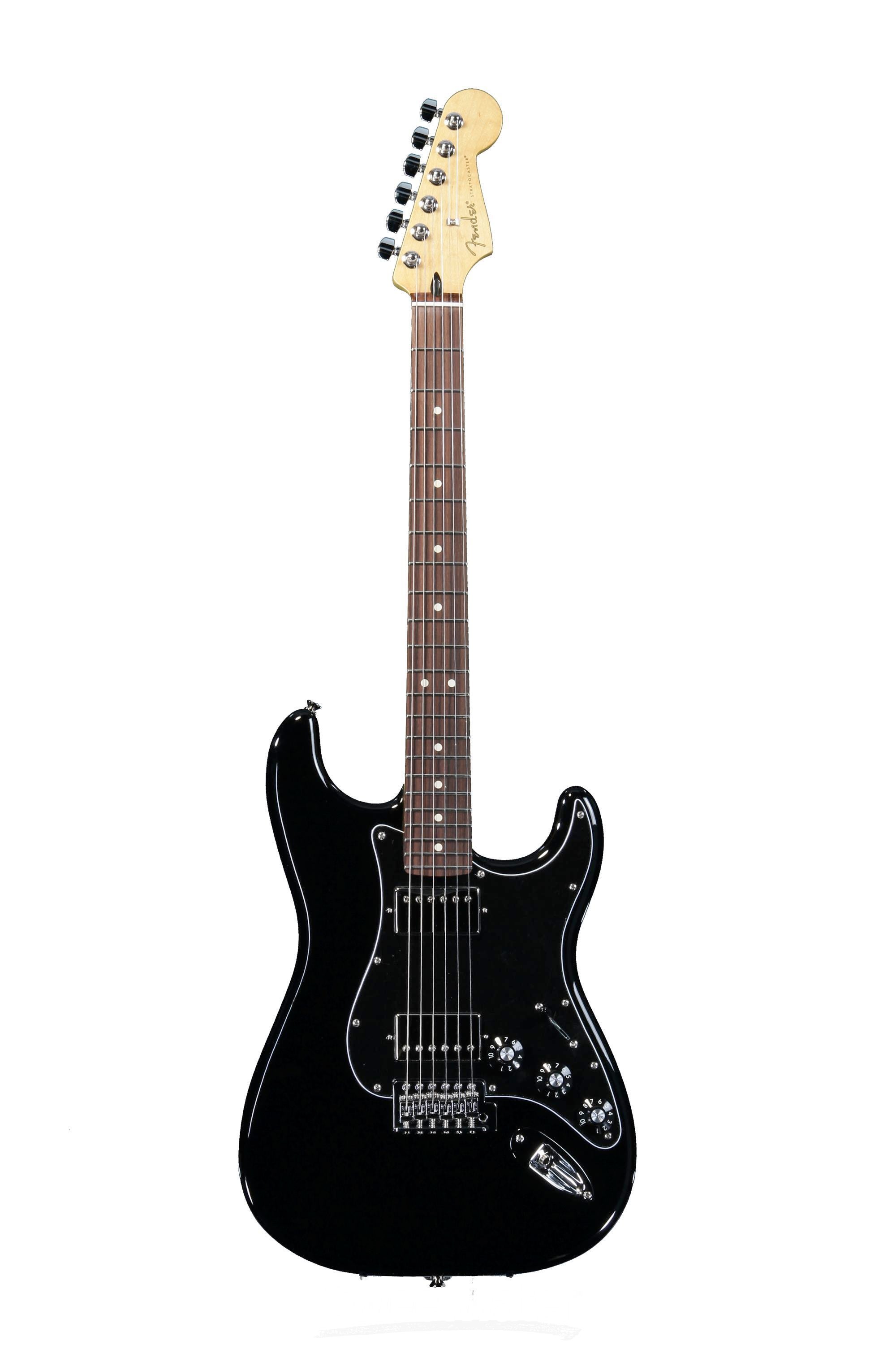 Fender Blacktop Stratocaster HH - Black | Sweetwater