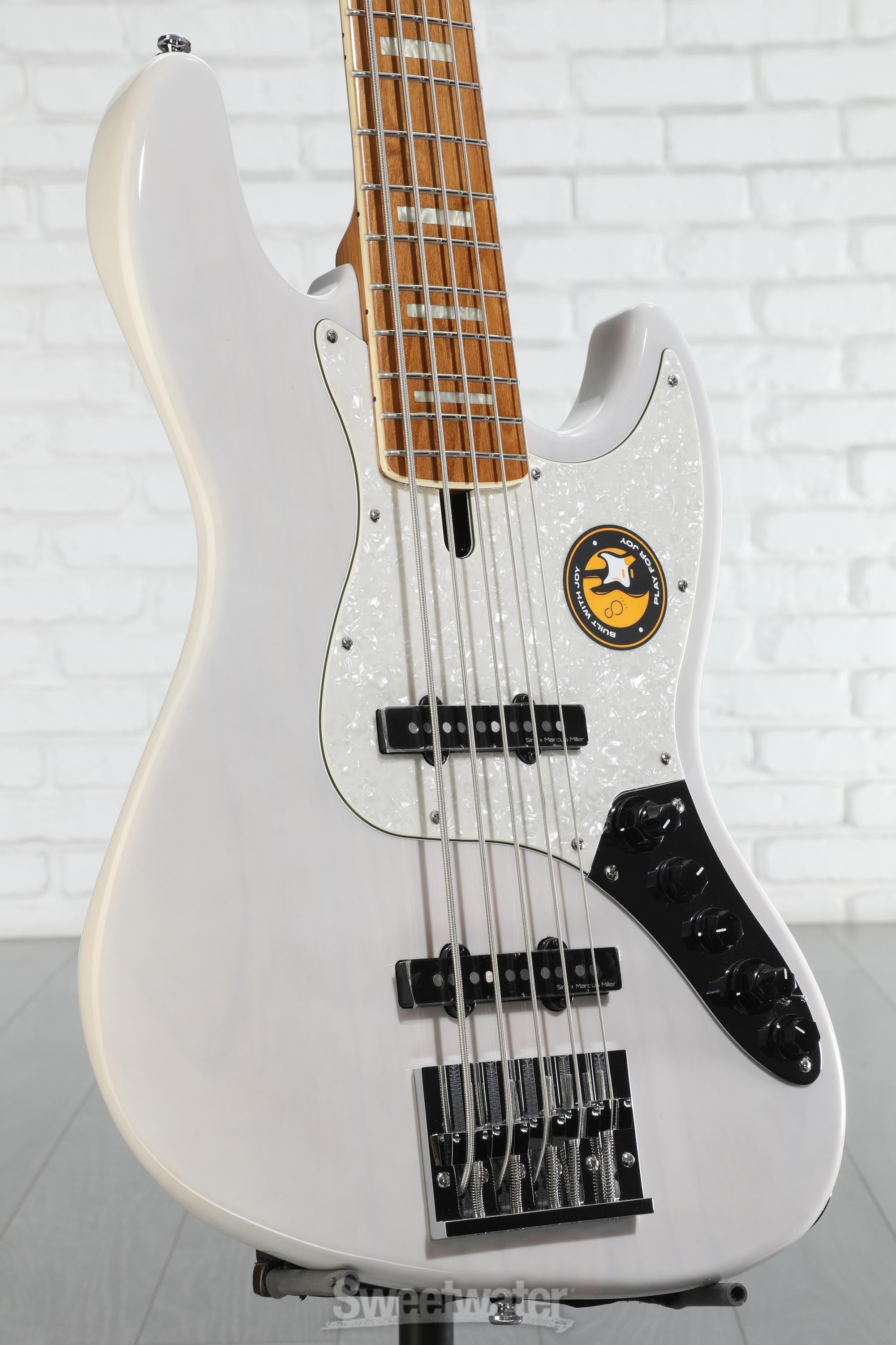 ベース Sire Marcus Miller V8 5-String Sire Marcus Miller V8 5-string Electric Bass - White Blonde
