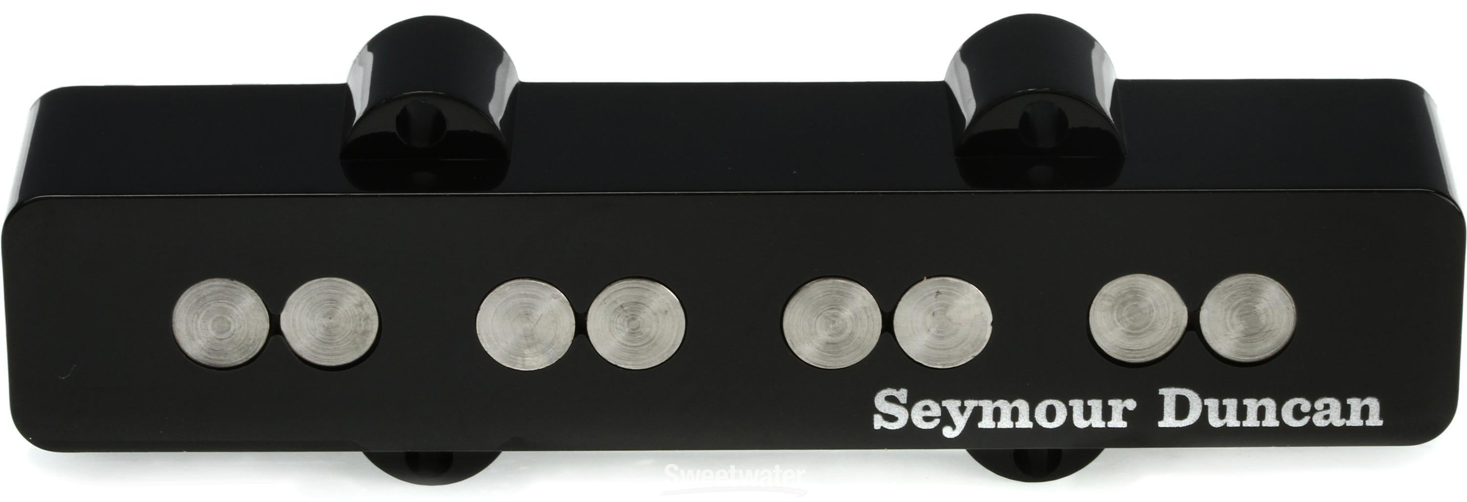 Seymour Duncan SJB-3 Quarter Pound J-Bass Pickup - Black Bridge