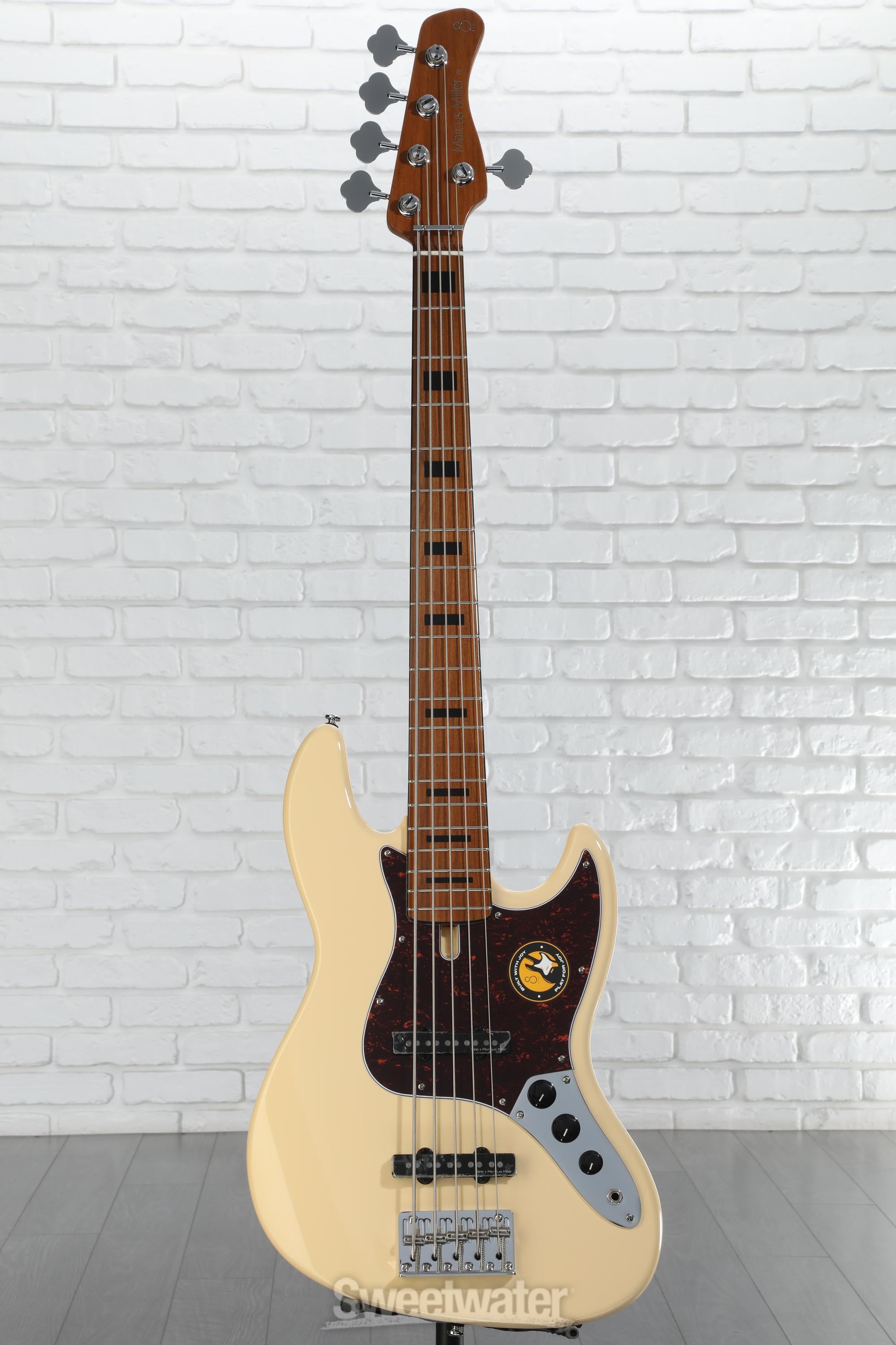 Sire Marcus Miller V5 Alder 5-string Bass Guitar - Vintage White