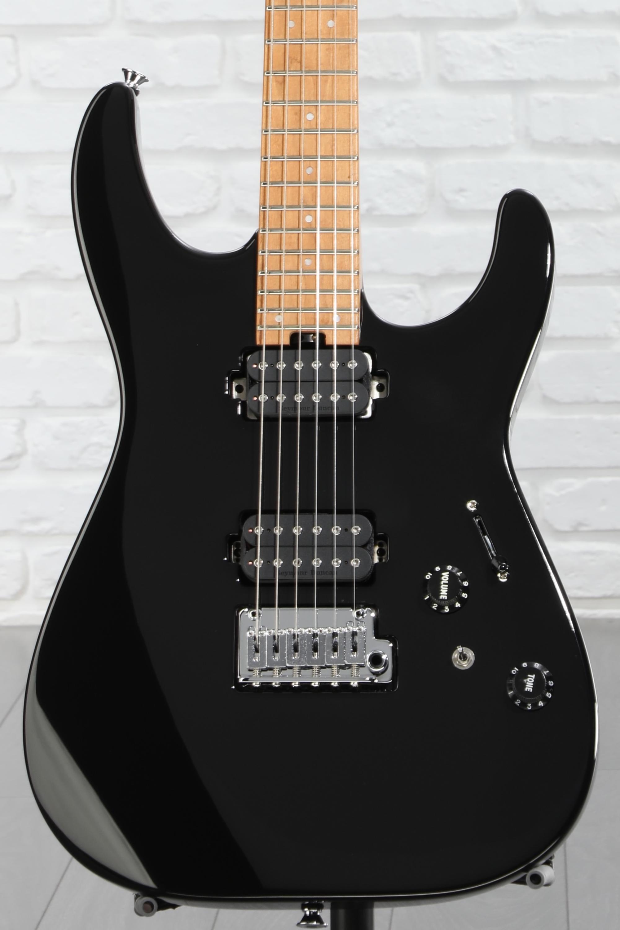 Charvel Pro-Mod DK24 HH 2PT Electric Guitar - Gloss Black | Sweetwater