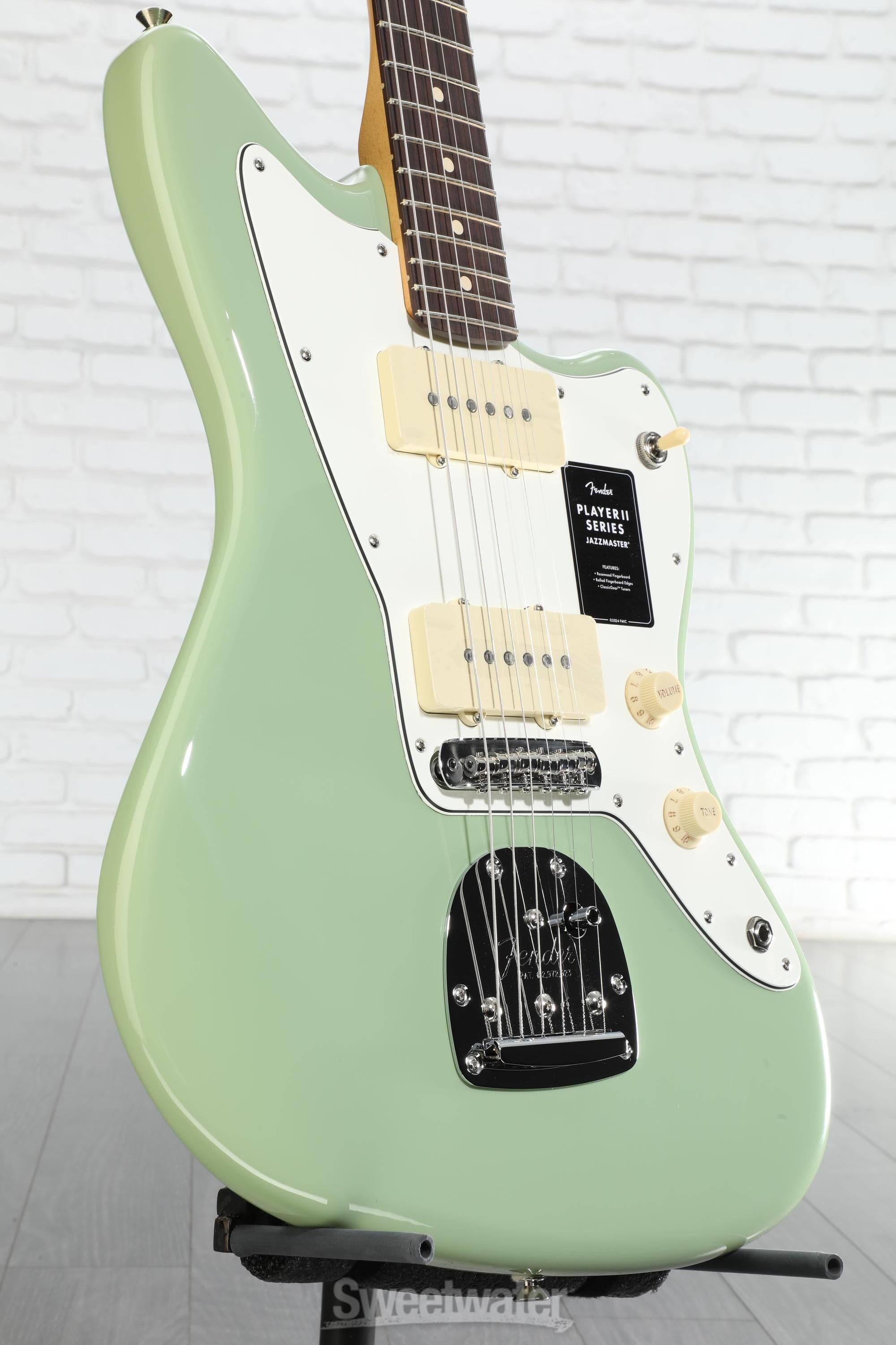 Fender Player II Jazzmaster Electric Guitar - Birch Green | Sweetwater
