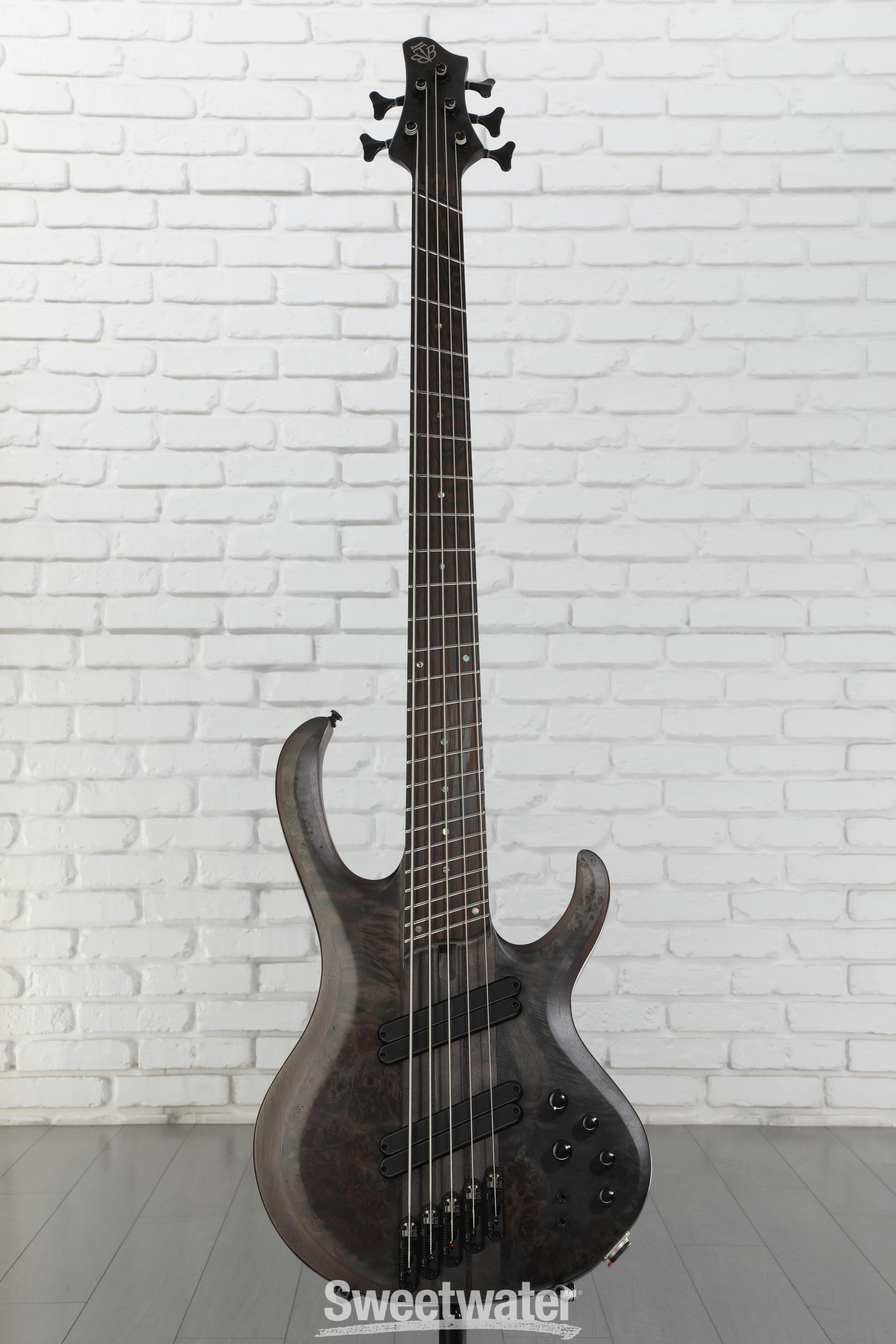 ベース Ibanez BTB805MS-TGF Ibanez Bass Workshop BTB805MS-TGF Transparent Gray Flat | USA