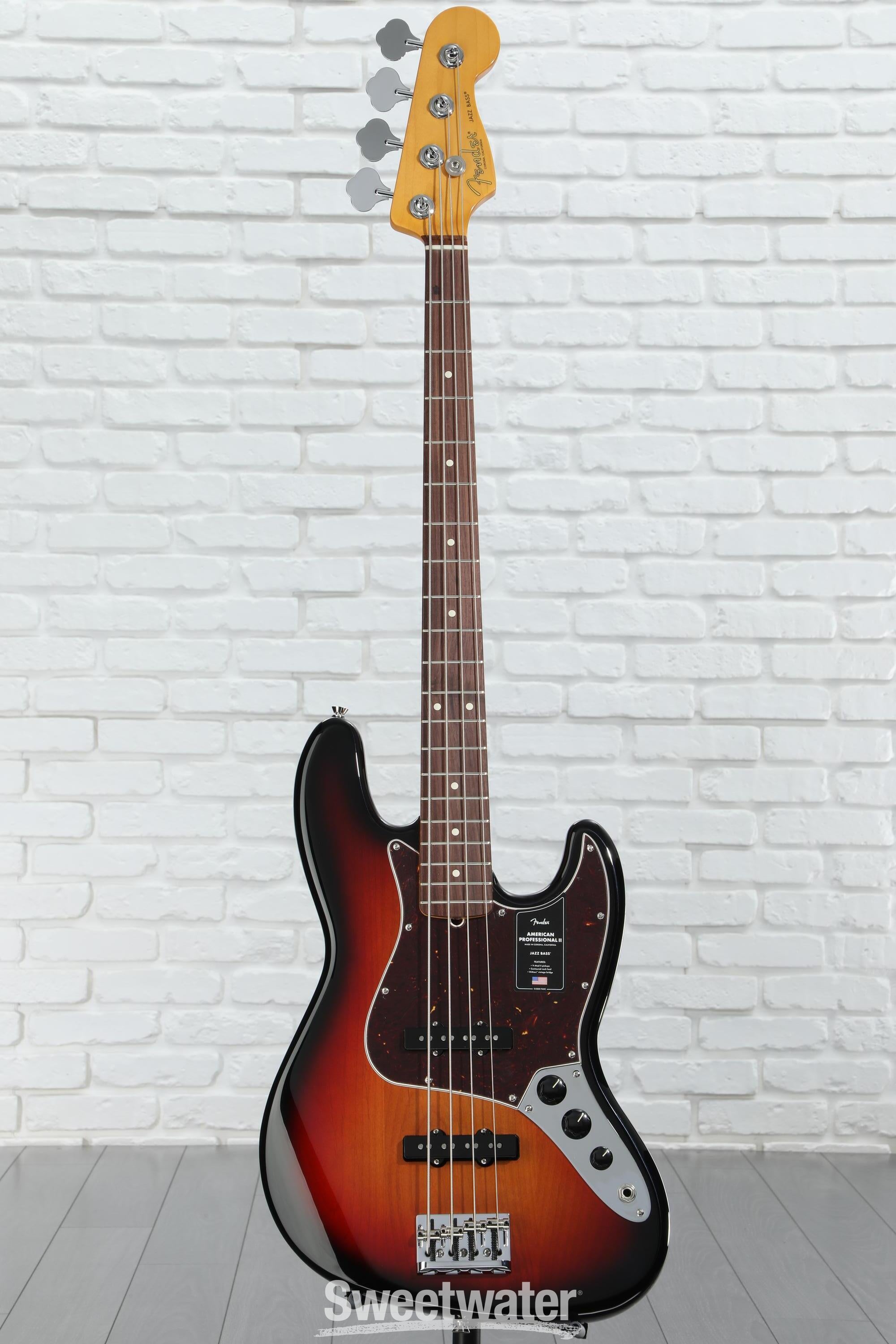 Fender American Professional II Jazz Bass - 3 Color Sunburst