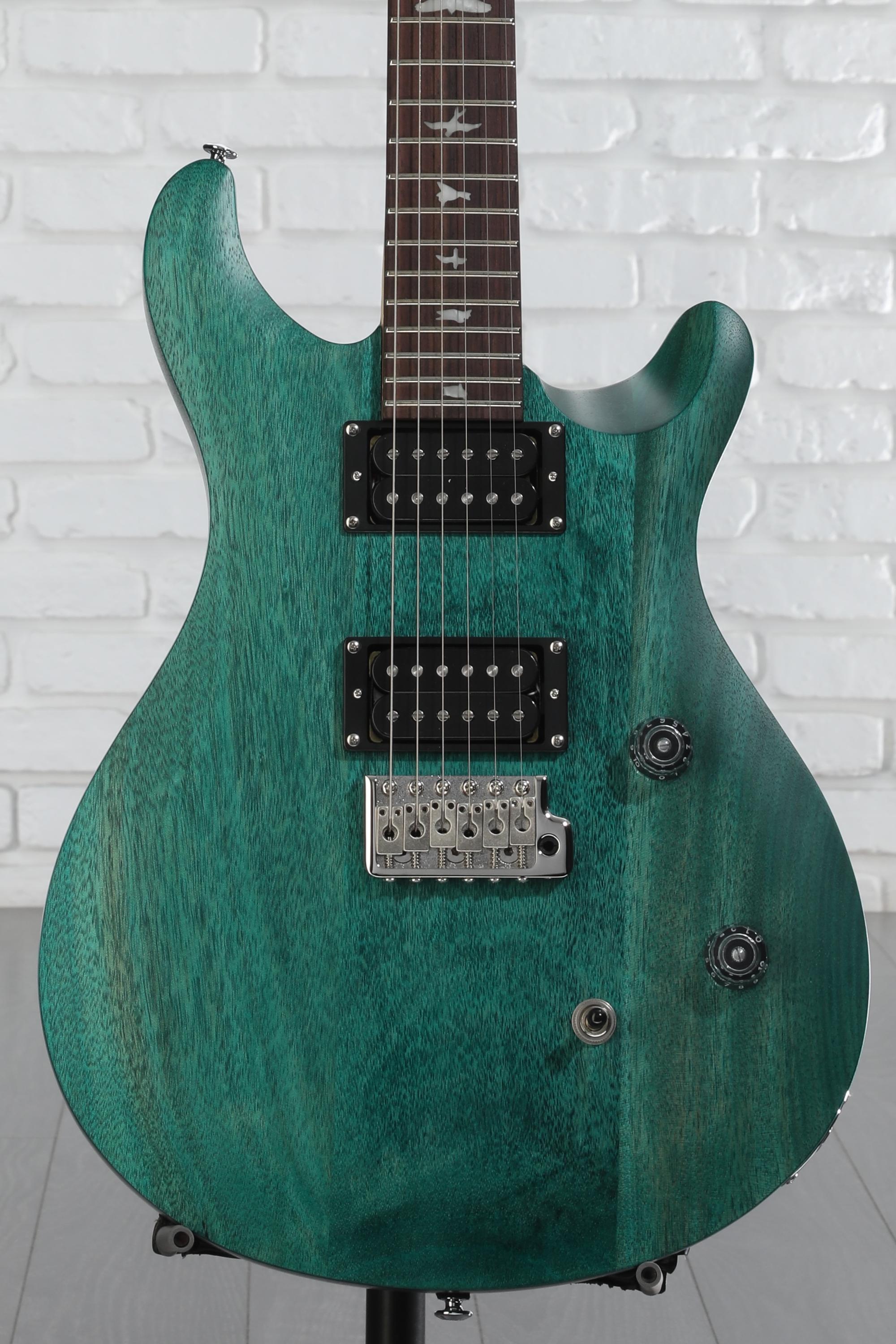 ギター PRS SE CE24 Standard Satin PRS SE CE24 Standard Satin Electric Guitar Metallic Silver