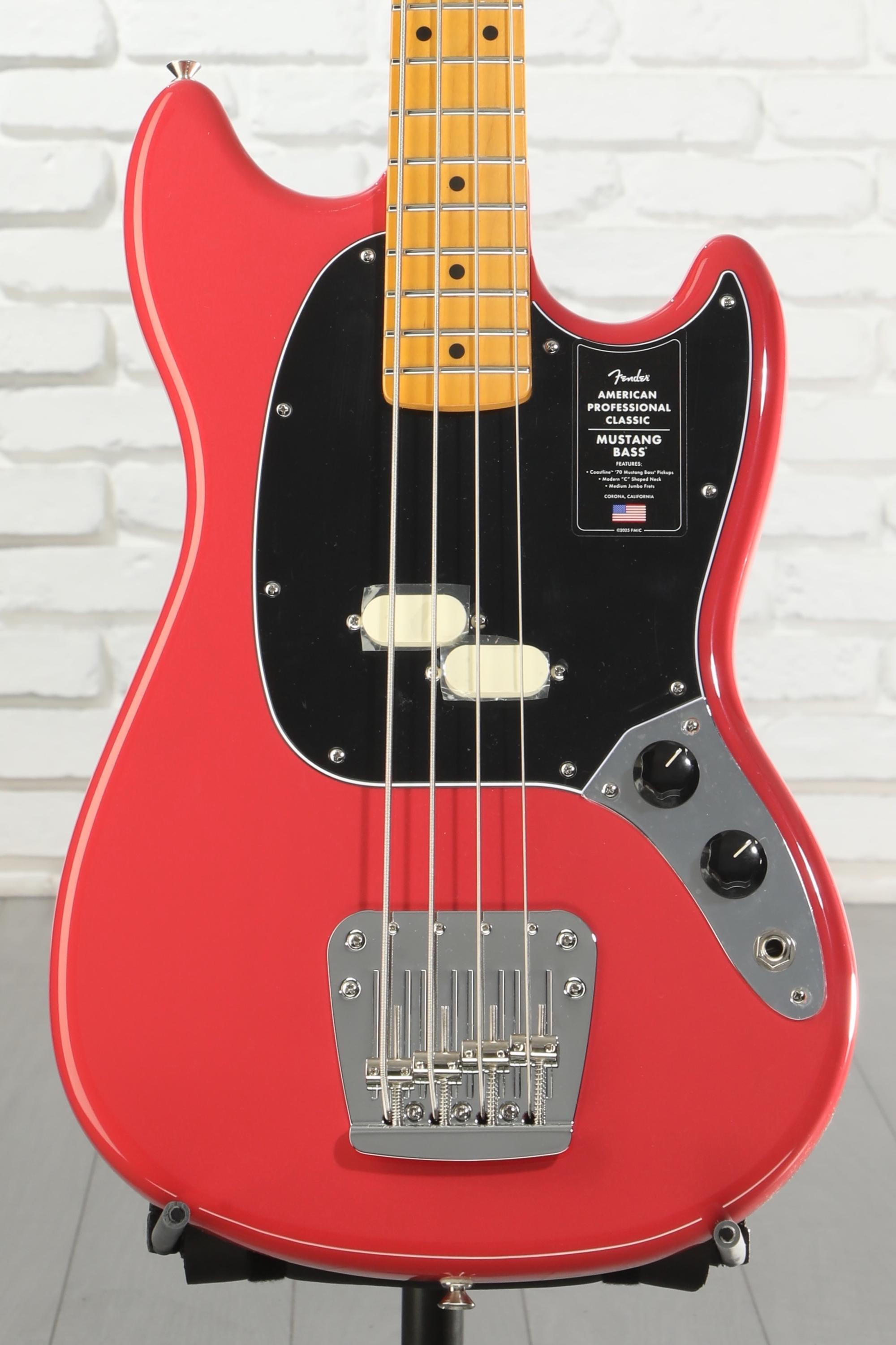 Fender American Professional Classic Mustang Bass - Faded Dakota
