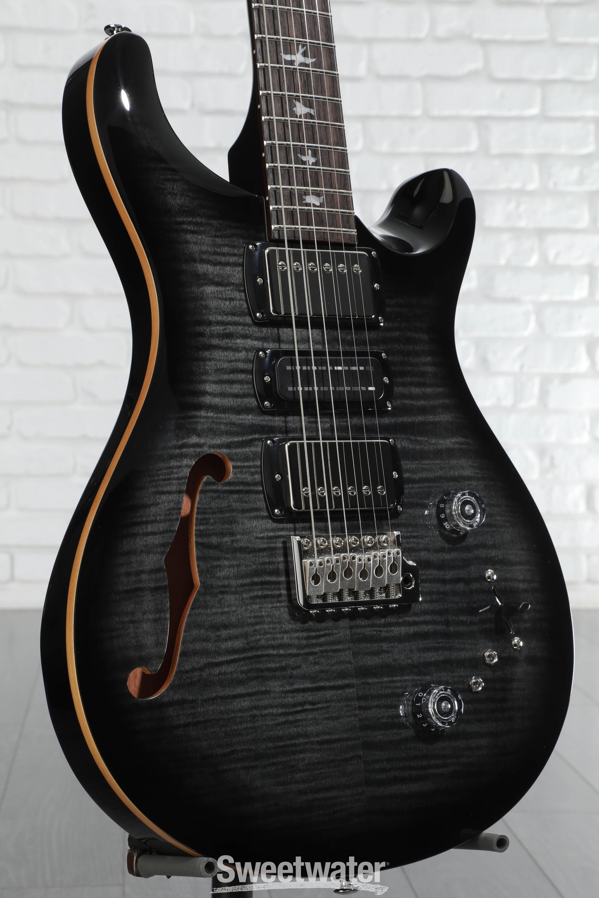 PRS SE Special Semi-Hollow Electric Guitar - Charcoal Burst