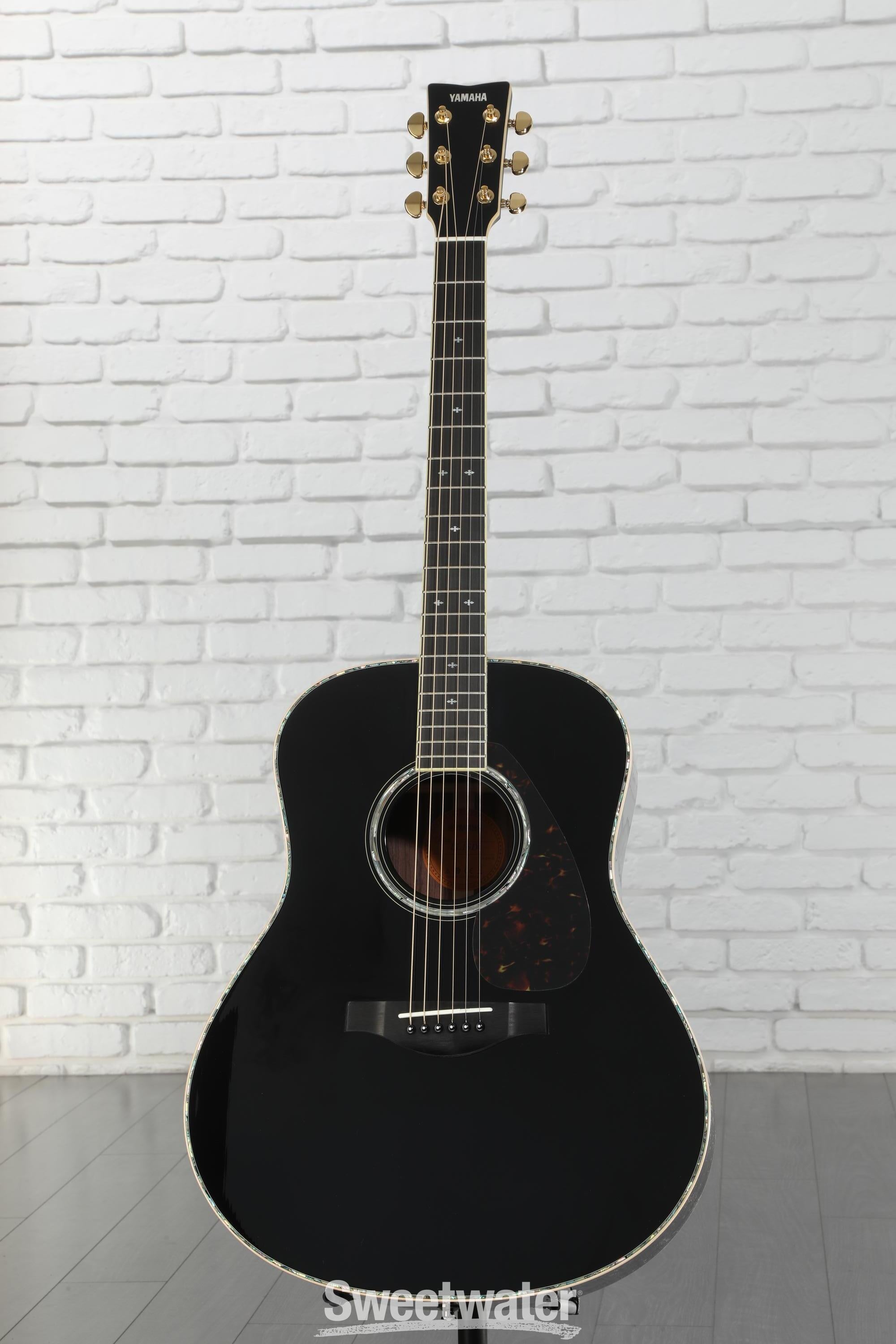 YAMAHA ヤマハ LL16D A.R.E. ブラック Black Yamaha LL16D ARE Original Jumbo Acoustic-electric Guitar