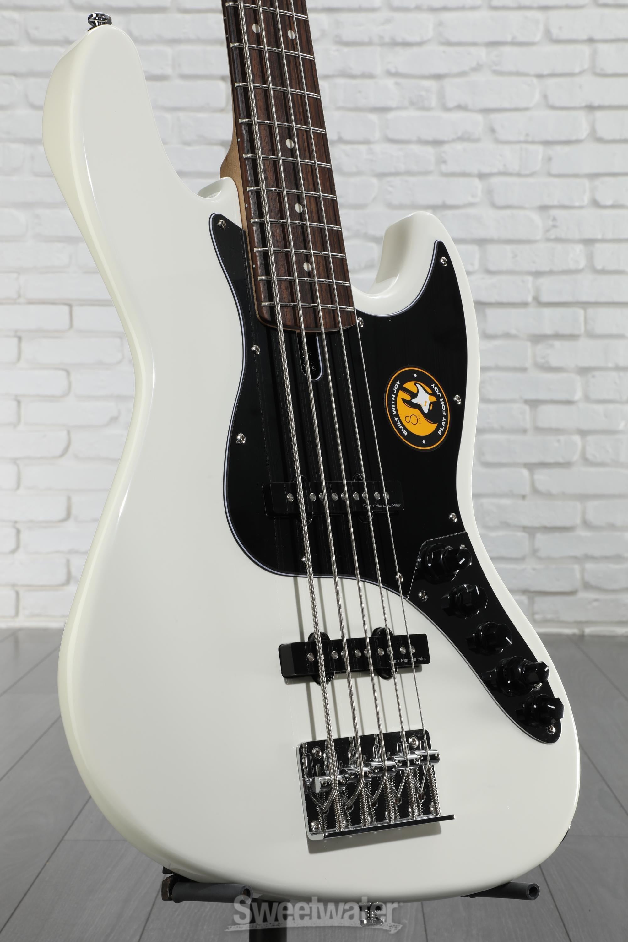 Sire Marcus Miller V3 5-string Bass Guitar - Antique White
