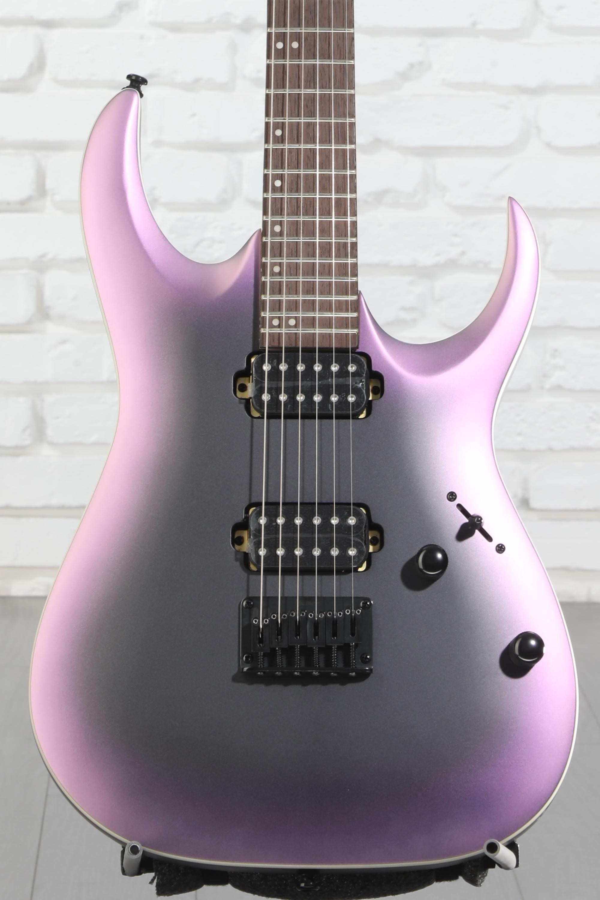 Ibanez Standard RGA42EX Electric Guitar - Black Aurora Burst Matte