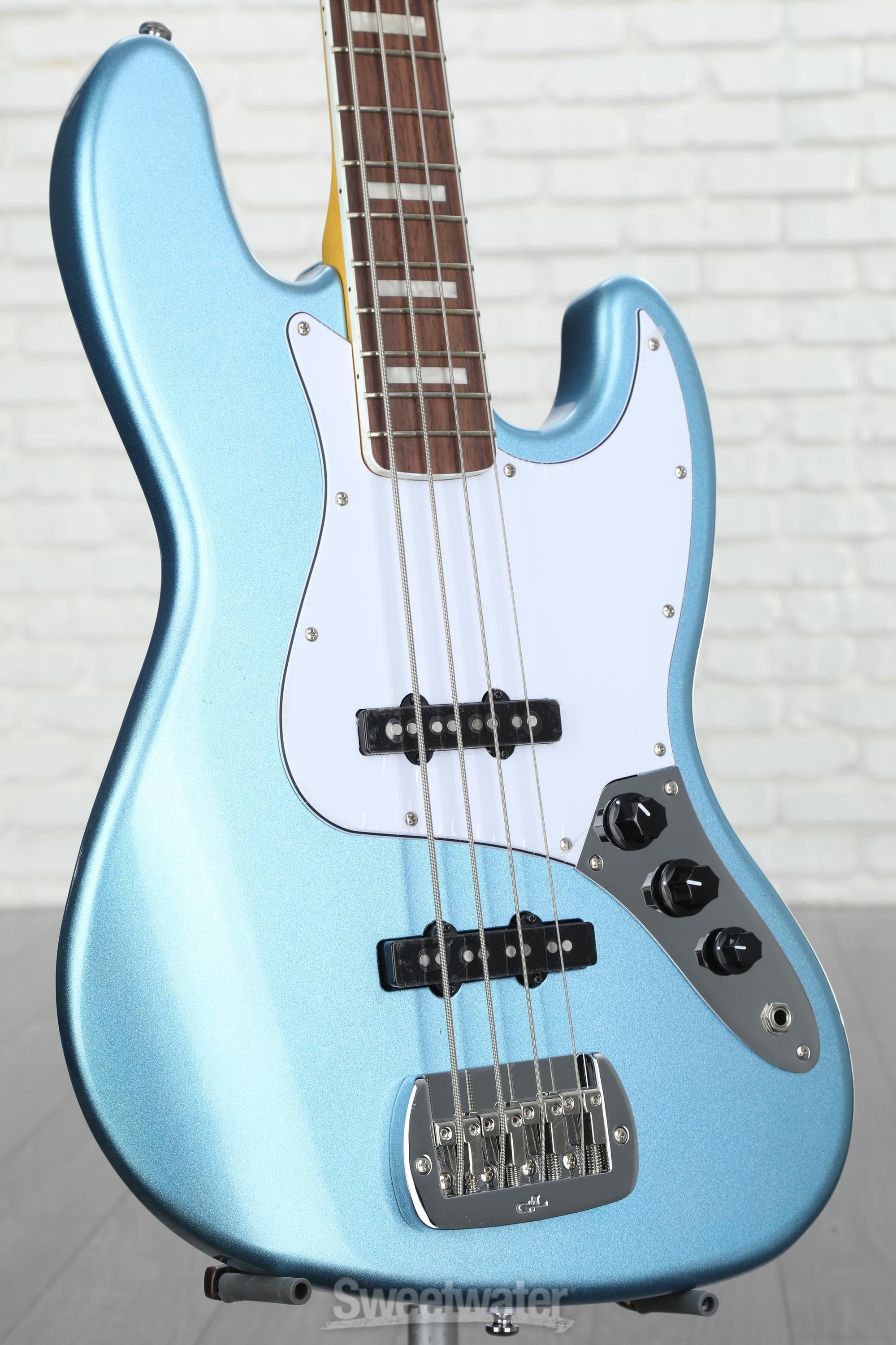 G&L Tribute JB Bass Guitar - Lake Placid Blue