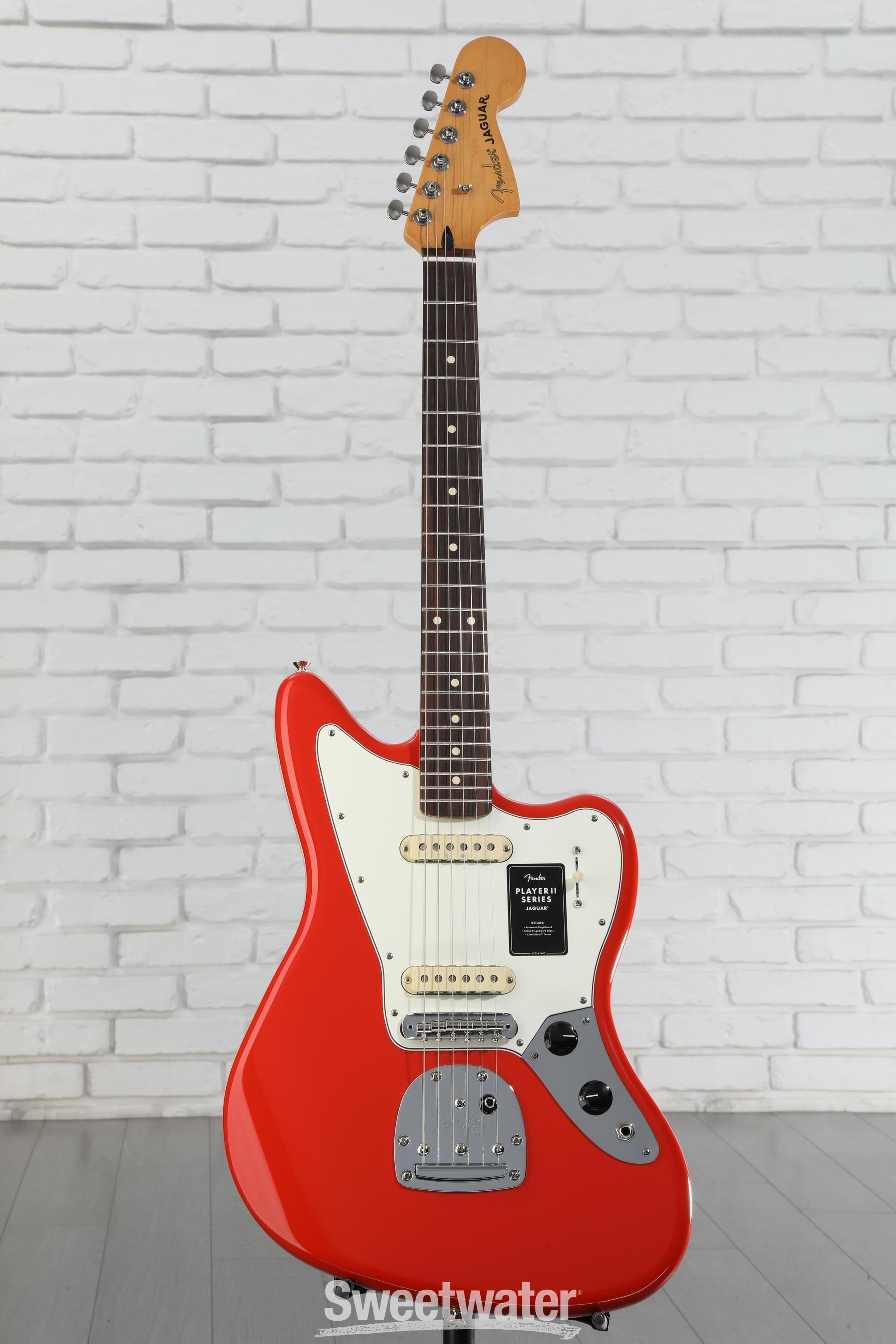 ギター fender Player Jaguar Amazon.com: Fender Player II Jaguar Electric Guitar - Coral