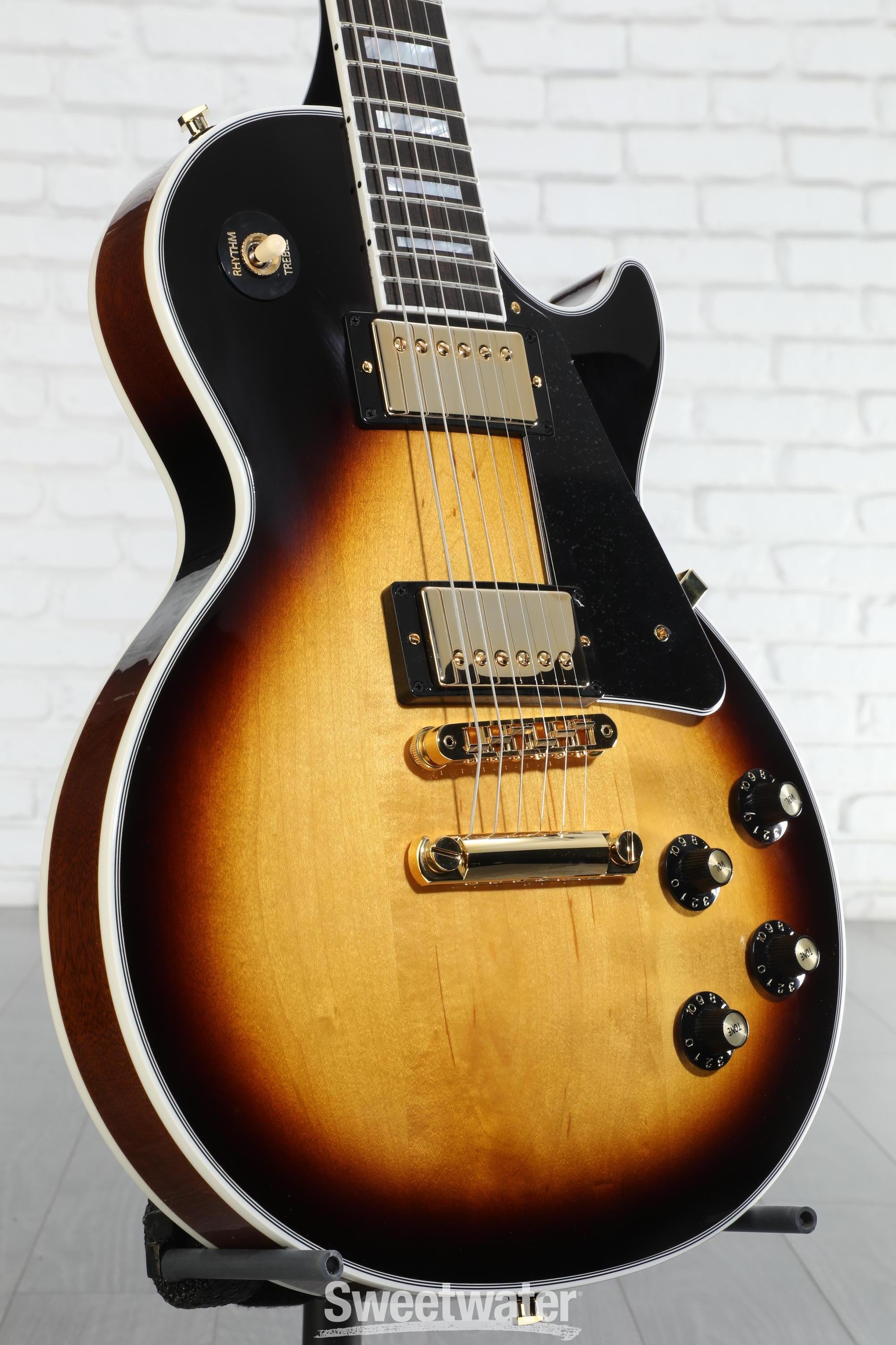 Gibson '70s Les Paul Custom Electric Guitar - Tobacco Burst