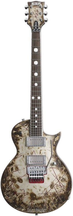 ESP RZK-II Burnt Richard Z Kruspe Signature Electric Guitar
