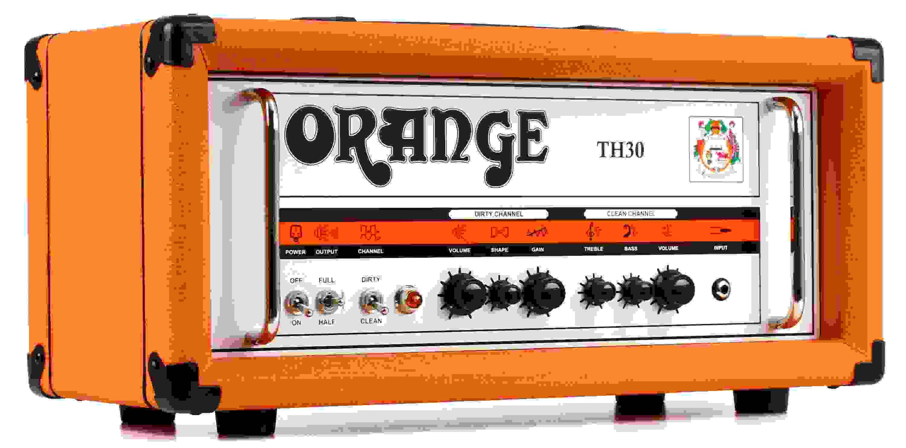 Orange TH30H 30-watt 2-channel Tube Head - Orange
