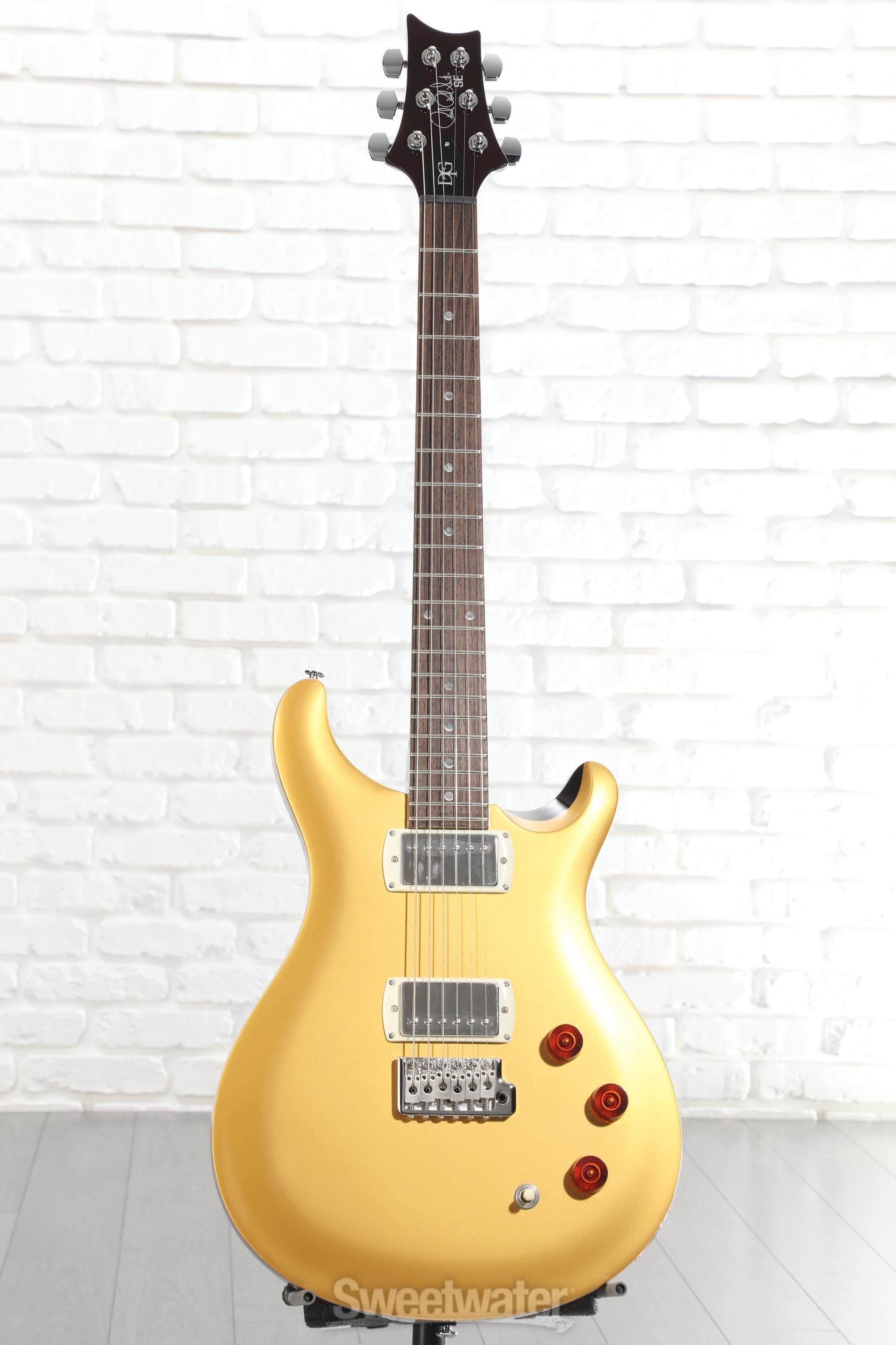 PRS SE DGT David Grissom Solidbody Electric Guitar - Gold Top