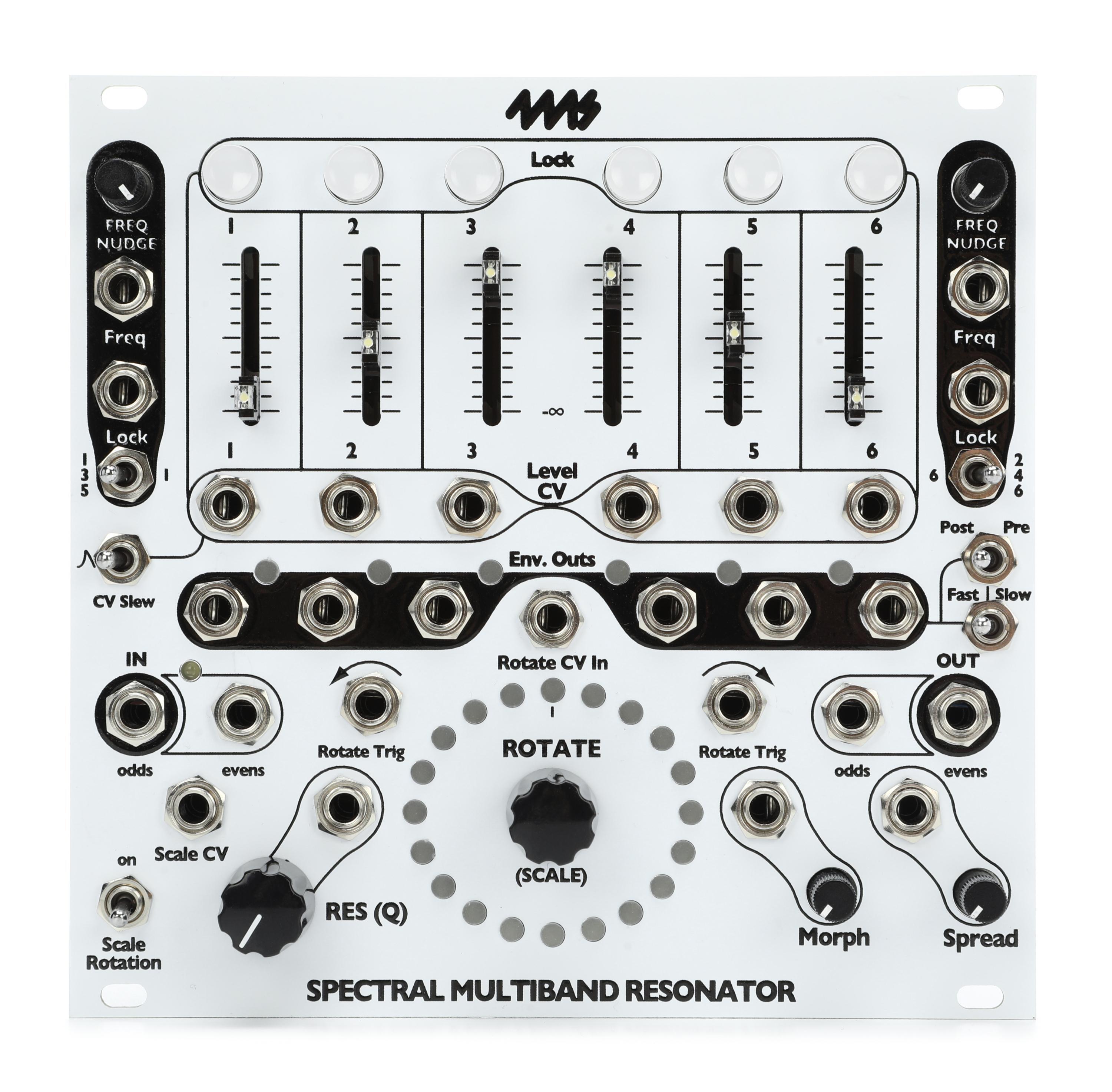 鍵盤楽器 Spectral Multiband Resonator v1.0 4ms Spectral Multiband Resonator Eurorack Module | Sweetwater