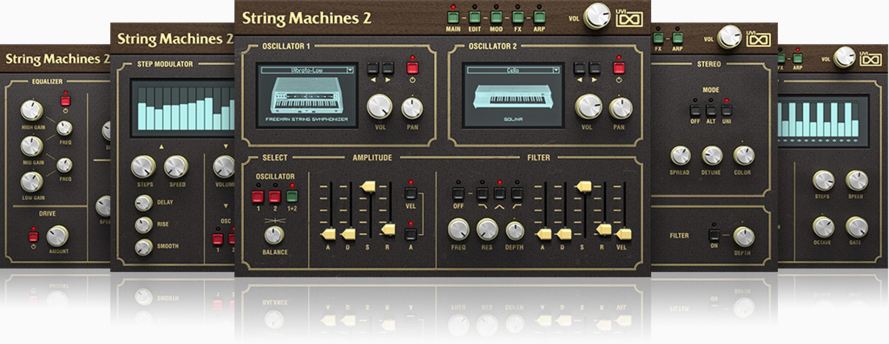 Photo of UVI String Machines 2 Software String Synthesizer Collection