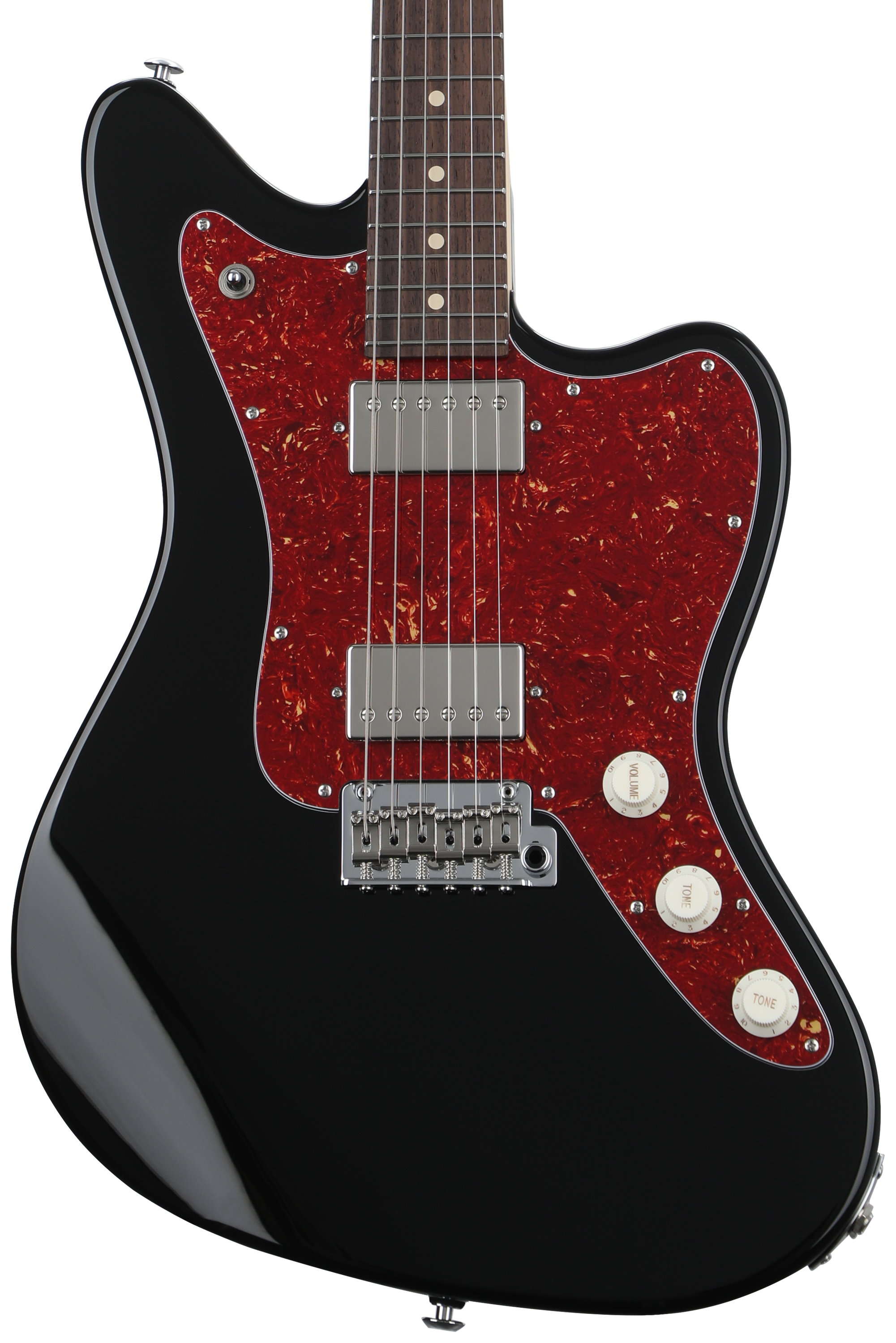 Suhr Classic JM HH Electric Guitar with Tremolo - Black | Sweetwater