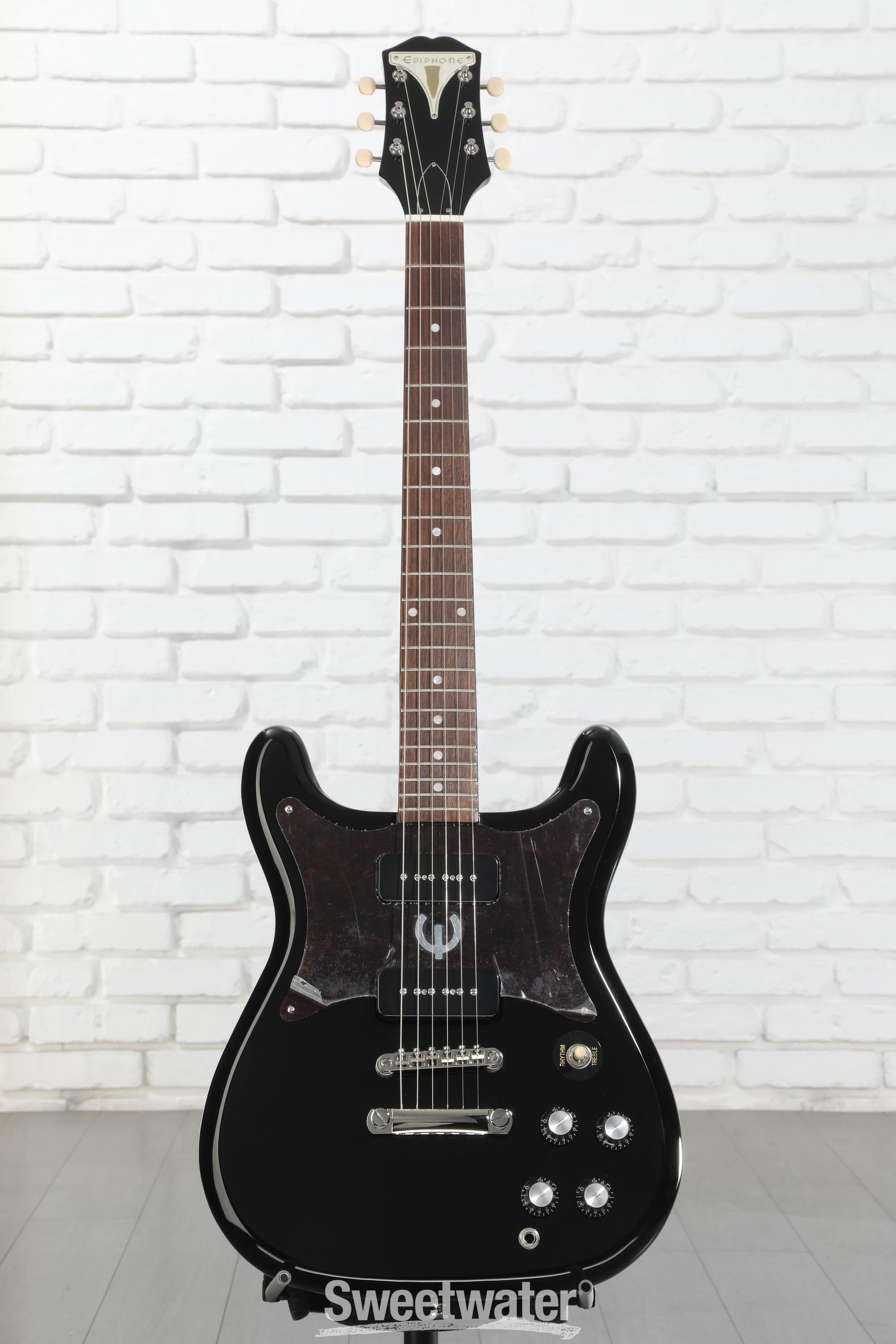 Epiphone Wilshire P-90s Electric Guitar - Ebony | Sweetwater