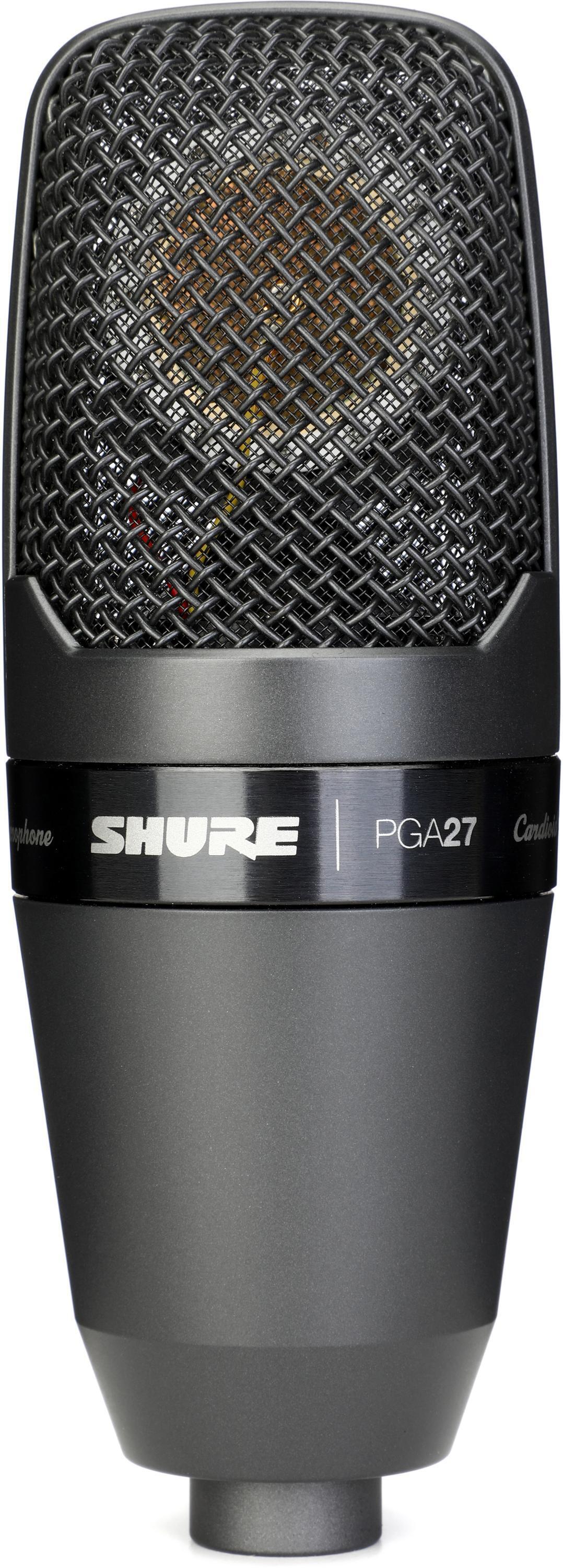 SHURE PGA27 ラージダイアフラムコンデンサーマイク【訳アリ】 Used Shure PGA27 Condenser Microphone | Guitar Center