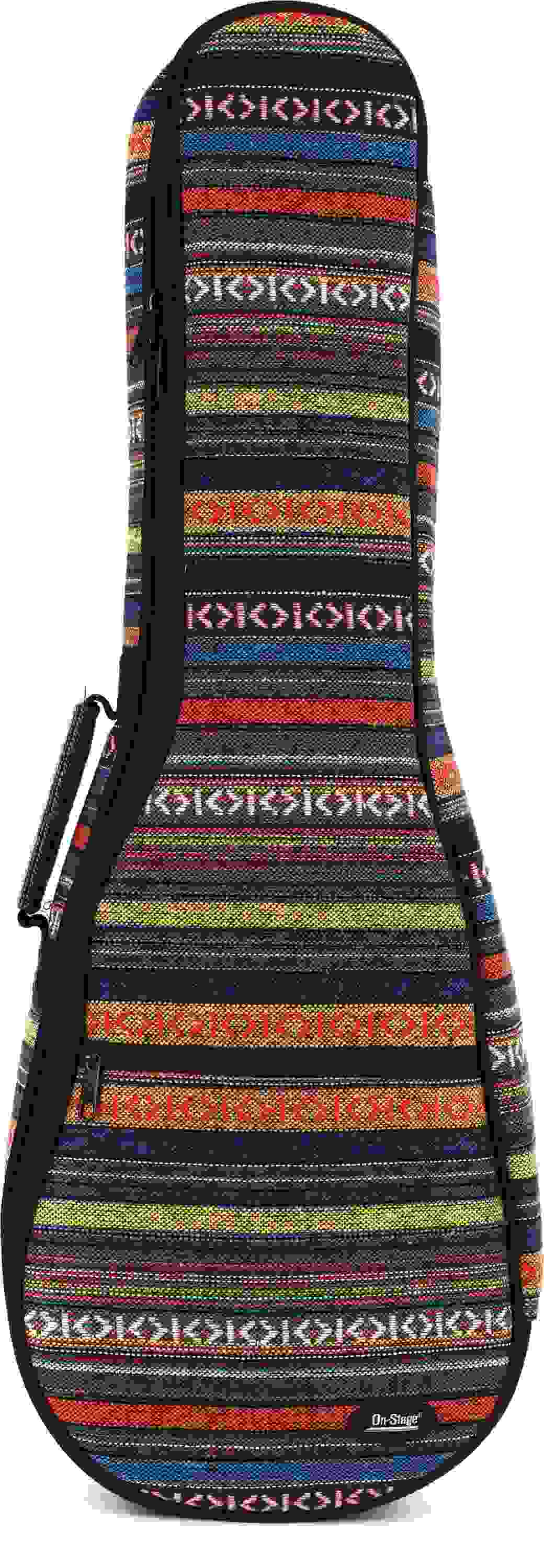 On-Stage GBU4101S Deluxe Striped Baritone Ukulele Gig Bag
