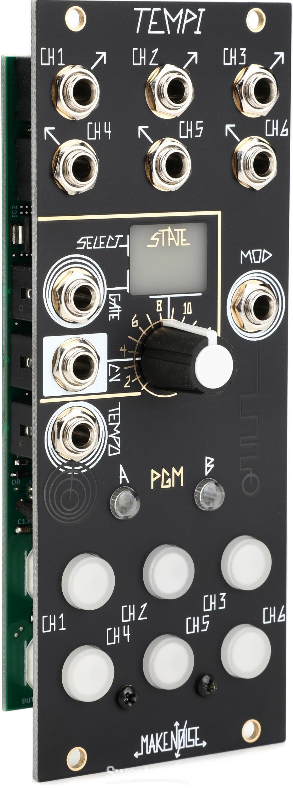 TEMPI Polyphonic Time-shifting Eurorack Module - Sweetwater