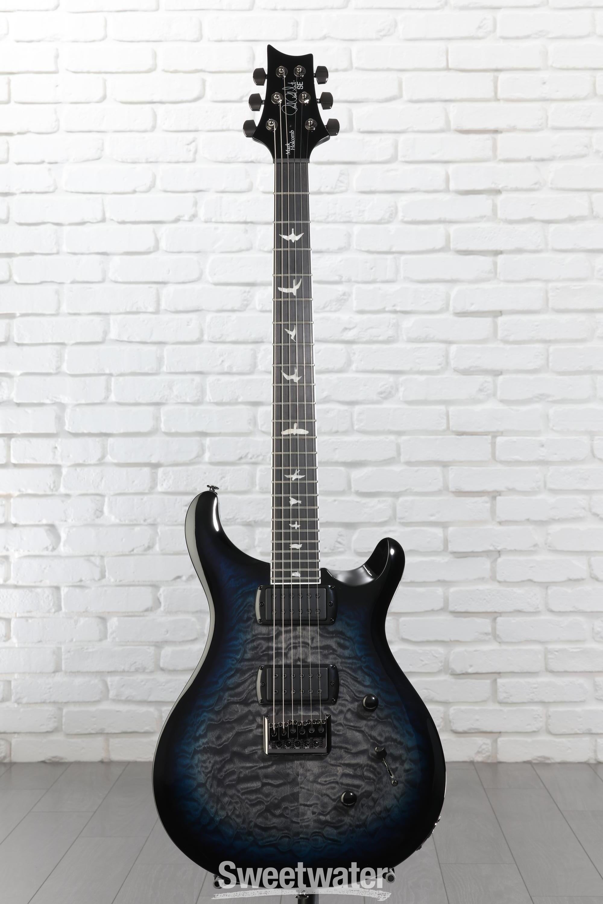 PRS SE Mark Holcomb Signature Electric Guitar - Holcomb Blue Burst