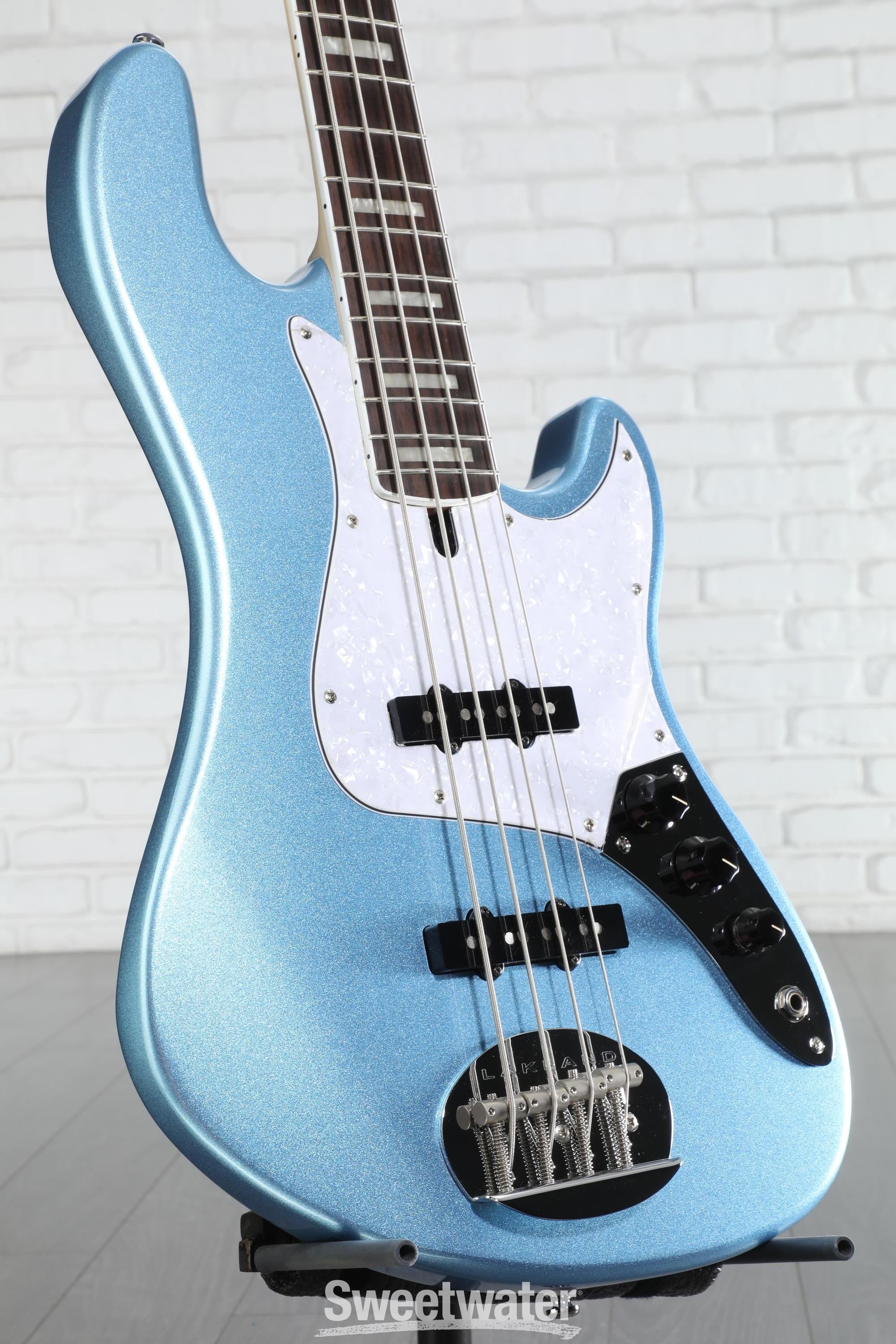 Lakland Skyline Darryl Jones DJ-4 Bass Guitar - Lake Placid Blue