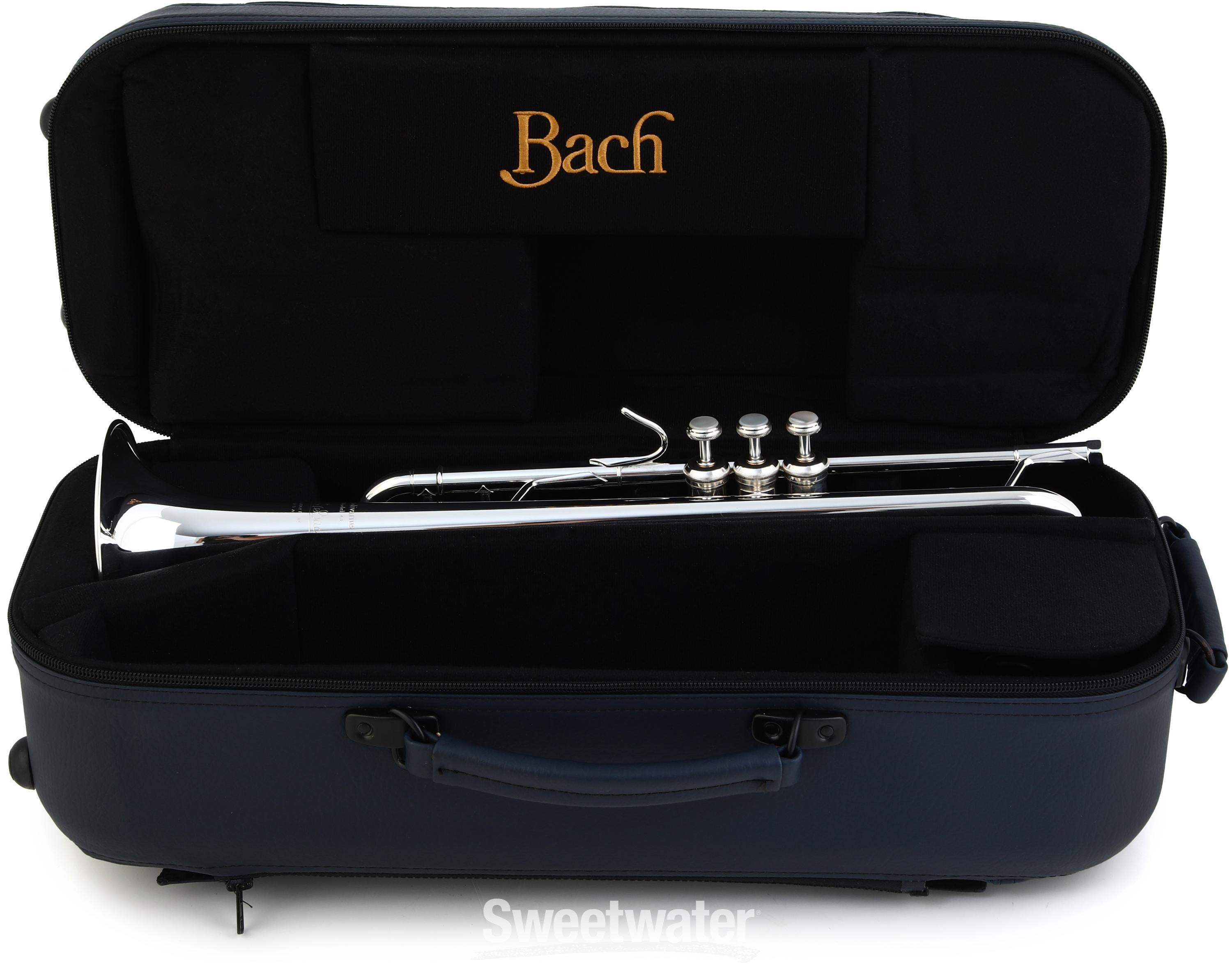 Bach 180 Stradivarius Professional Bb Trumpet - 43 Bell - Silver