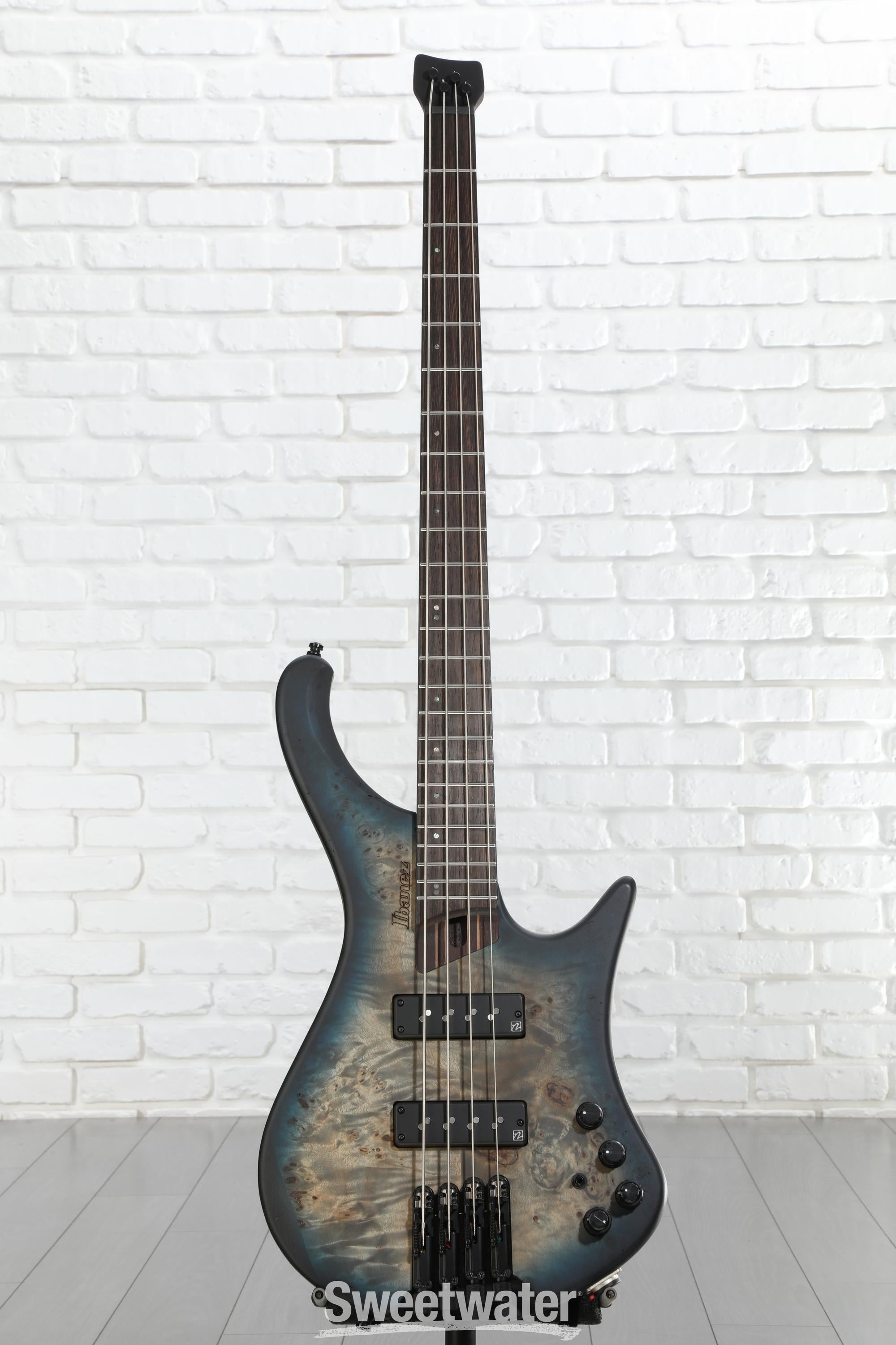 Ibanez EHB Ergonomic Headless Bass Guitar - Cosmic Blue Starburst