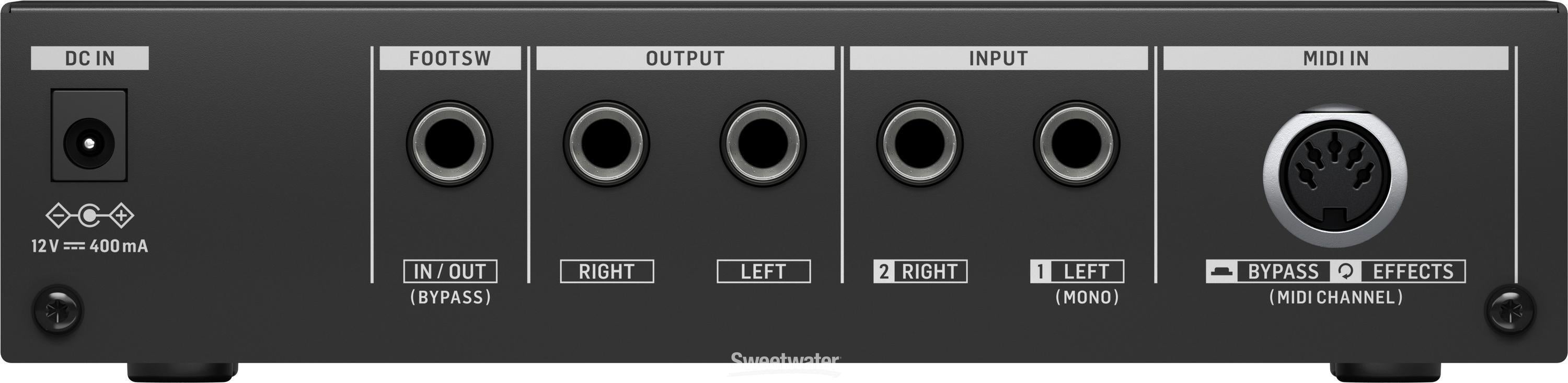 tc electronic M100 リバーブ / マルチエフェクト TC Electronic M100 Stereo Multi Effects Processor | Sweetwater