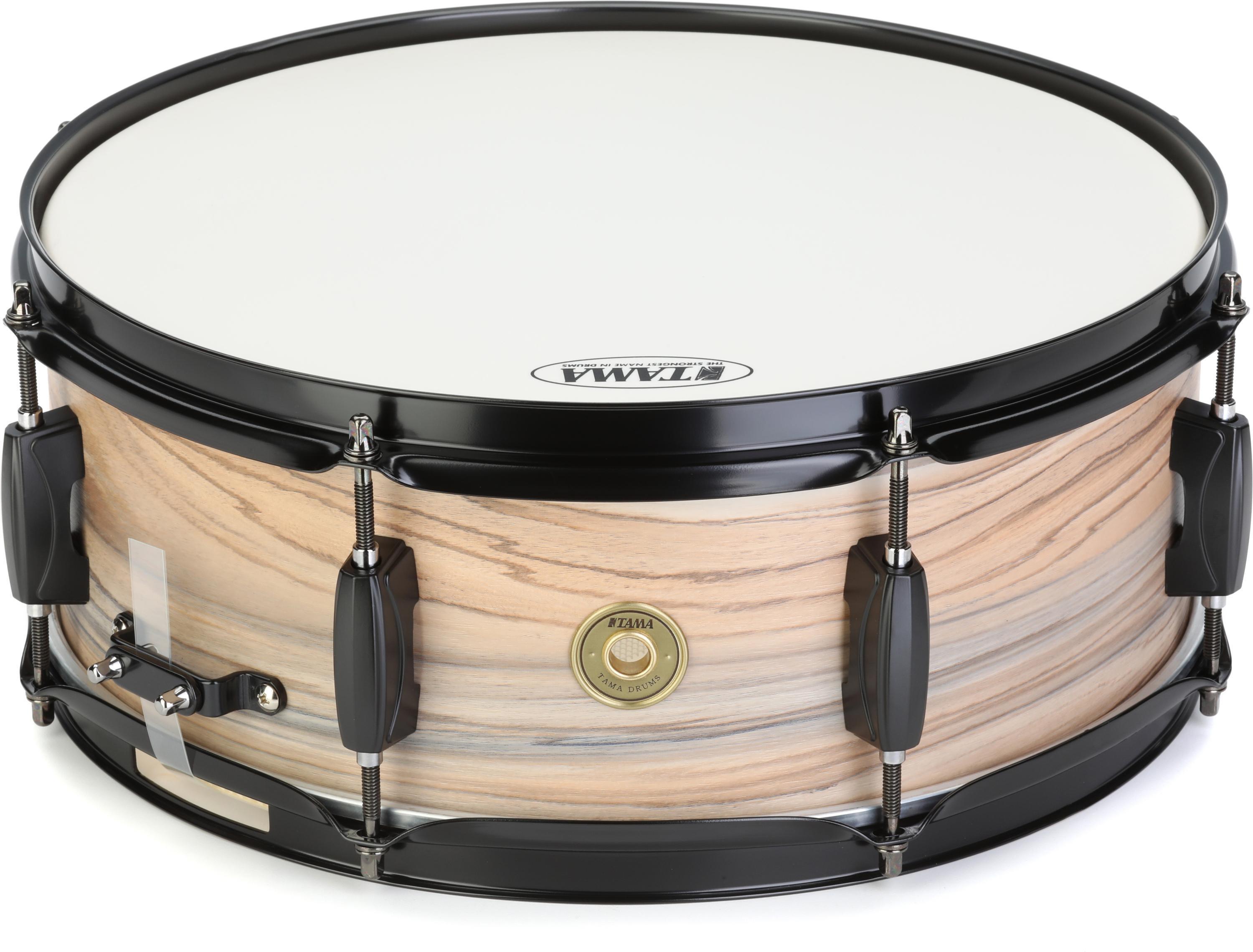 Tama Woodworks Snare Drum - 8 x 14-inch - Black Oak Wrap | Sweetwater