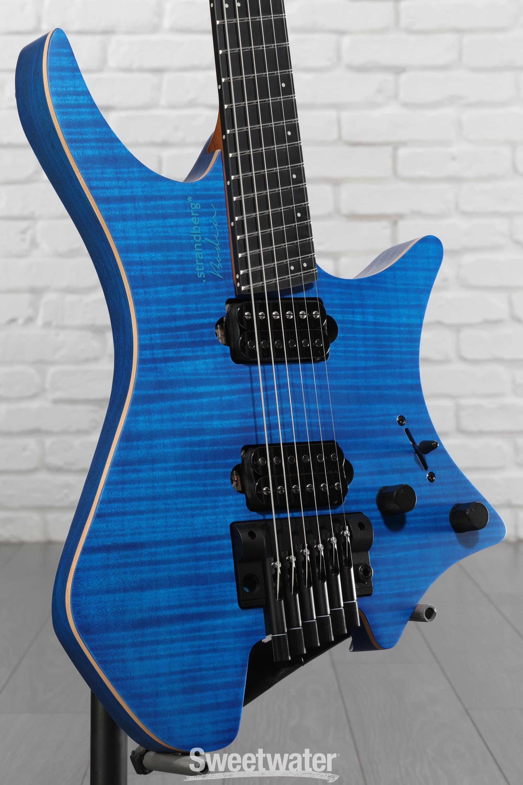 Strandberg Boden Prog NX 6 Electric Guitar - Stained Trans Deep