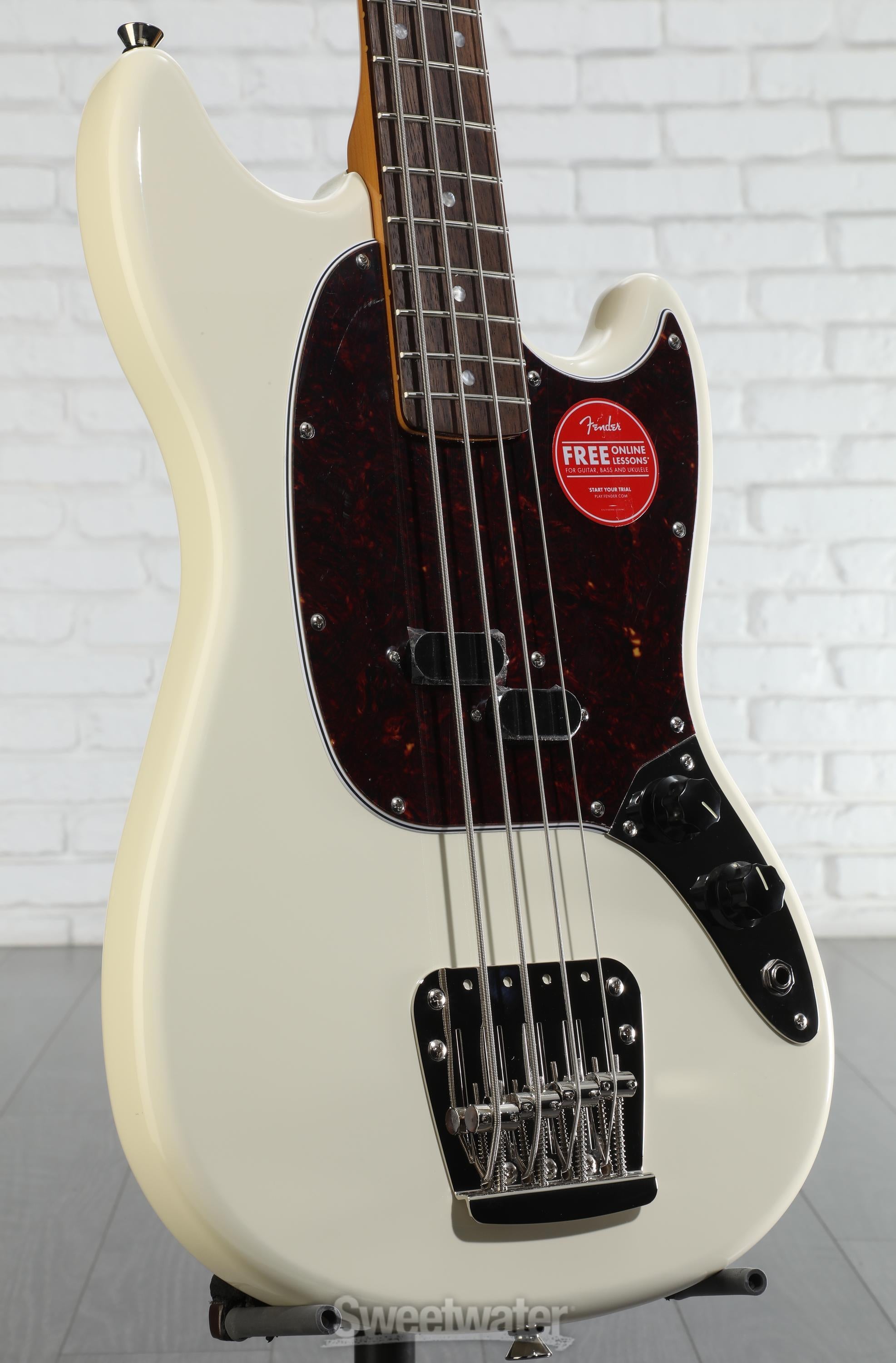 Squier Classic Vibe '60s Mustang Bass - Olympic White