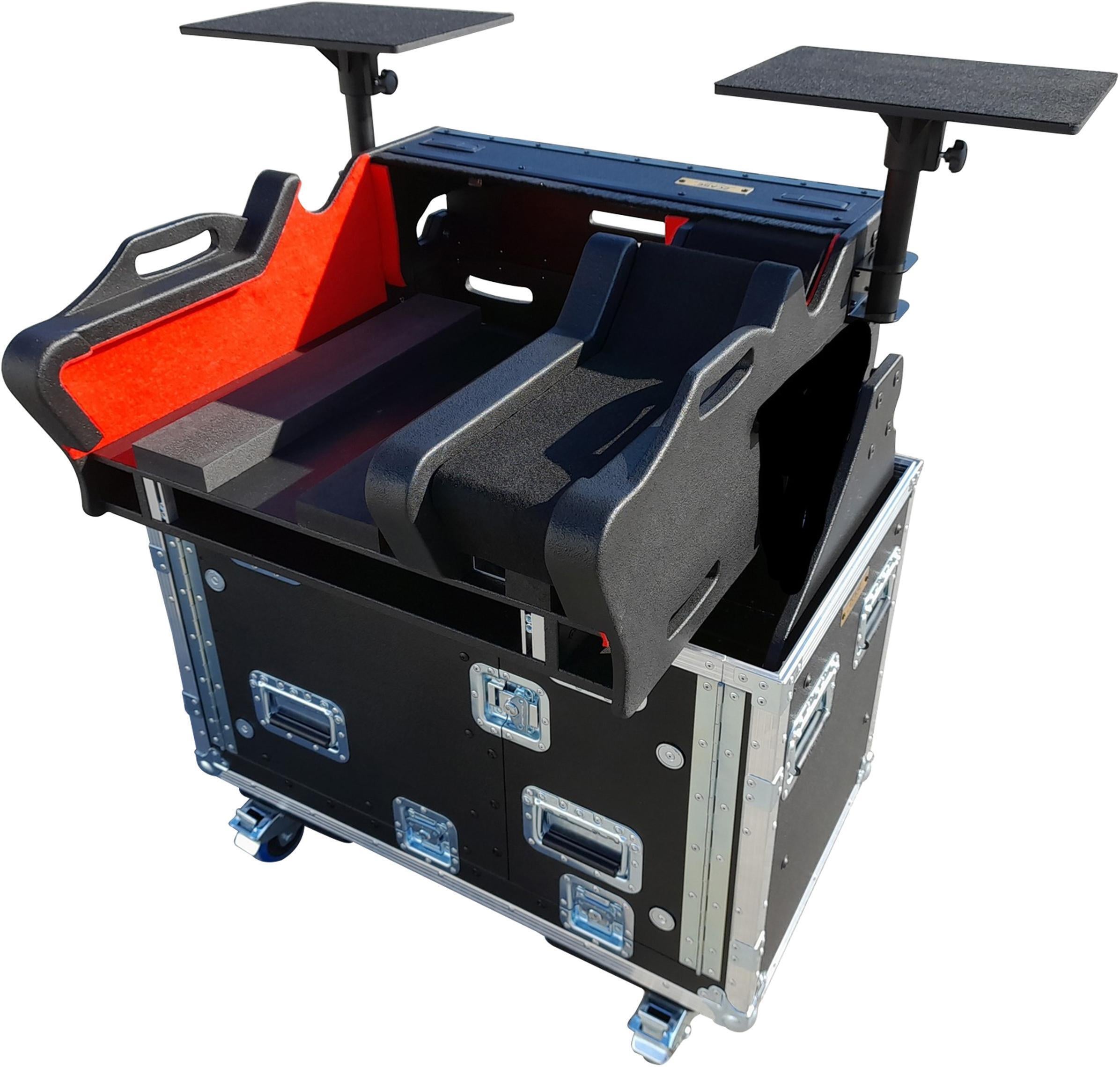 Photo of ProX ZCase Flip-Ready Hydraulic Console Case for Yamaha DM7-EX Compact Digital Mixer