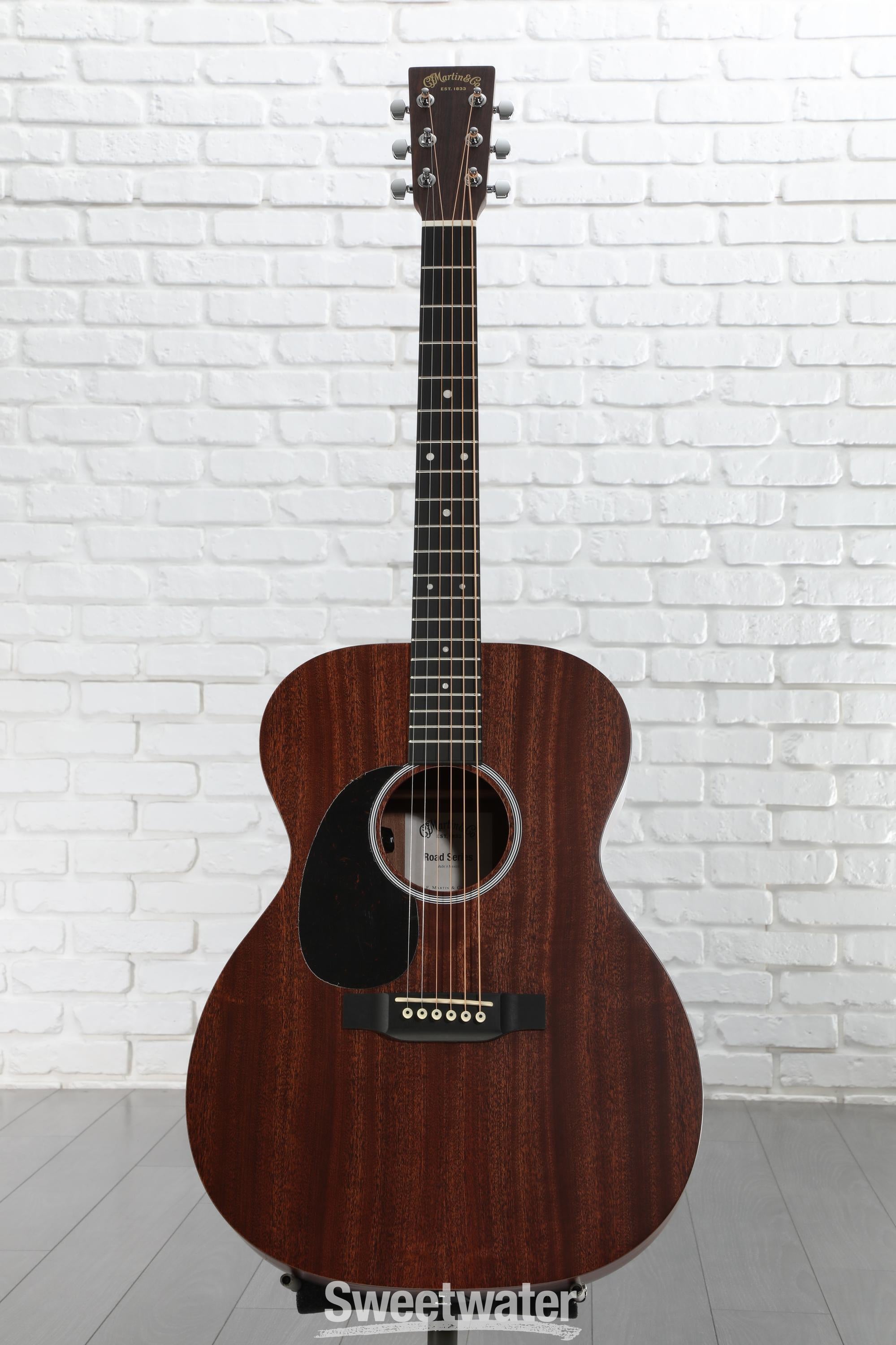 Martin 000-10E Left-Handed Acoustic-Electric Guitar - Natural