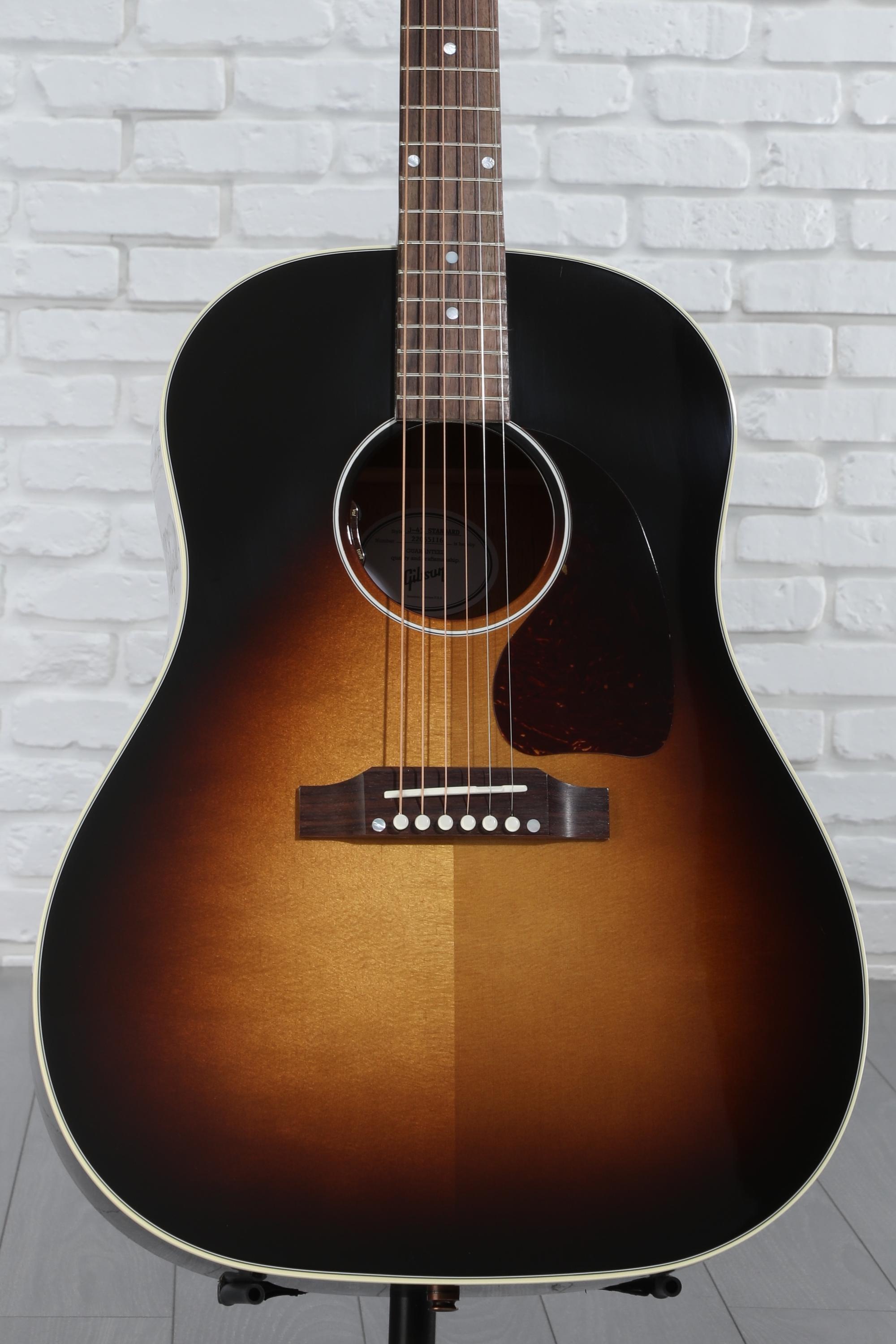Gibson J-45 Standard サンバースト Gibson Acoustic J-45 Standard Acoustic Guitar - Vintage