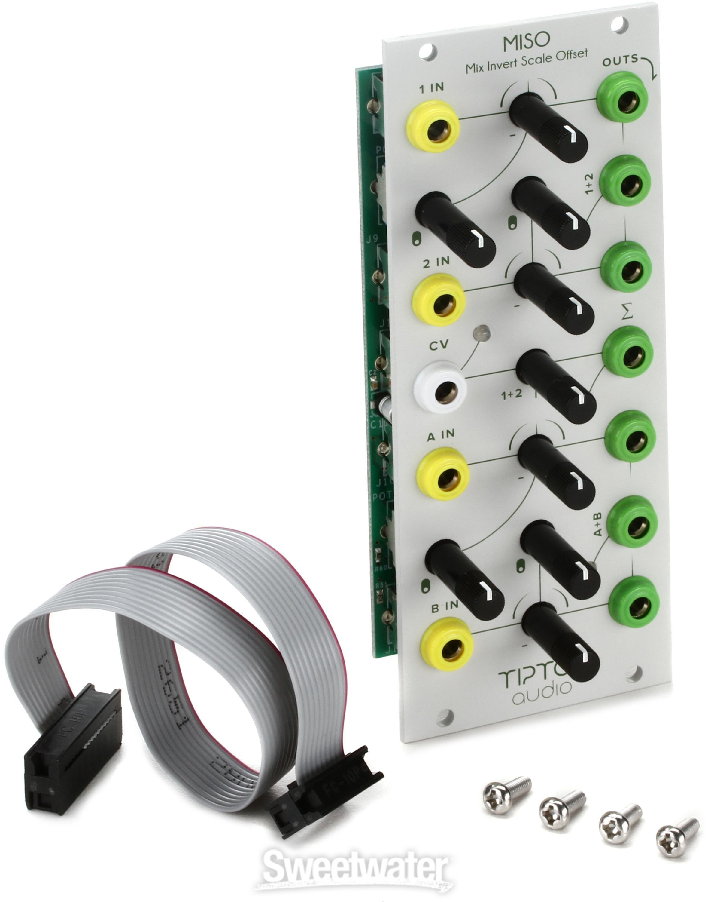 Tiptop Audio MISO Eurorack CV Modulator - White | Sweetwater