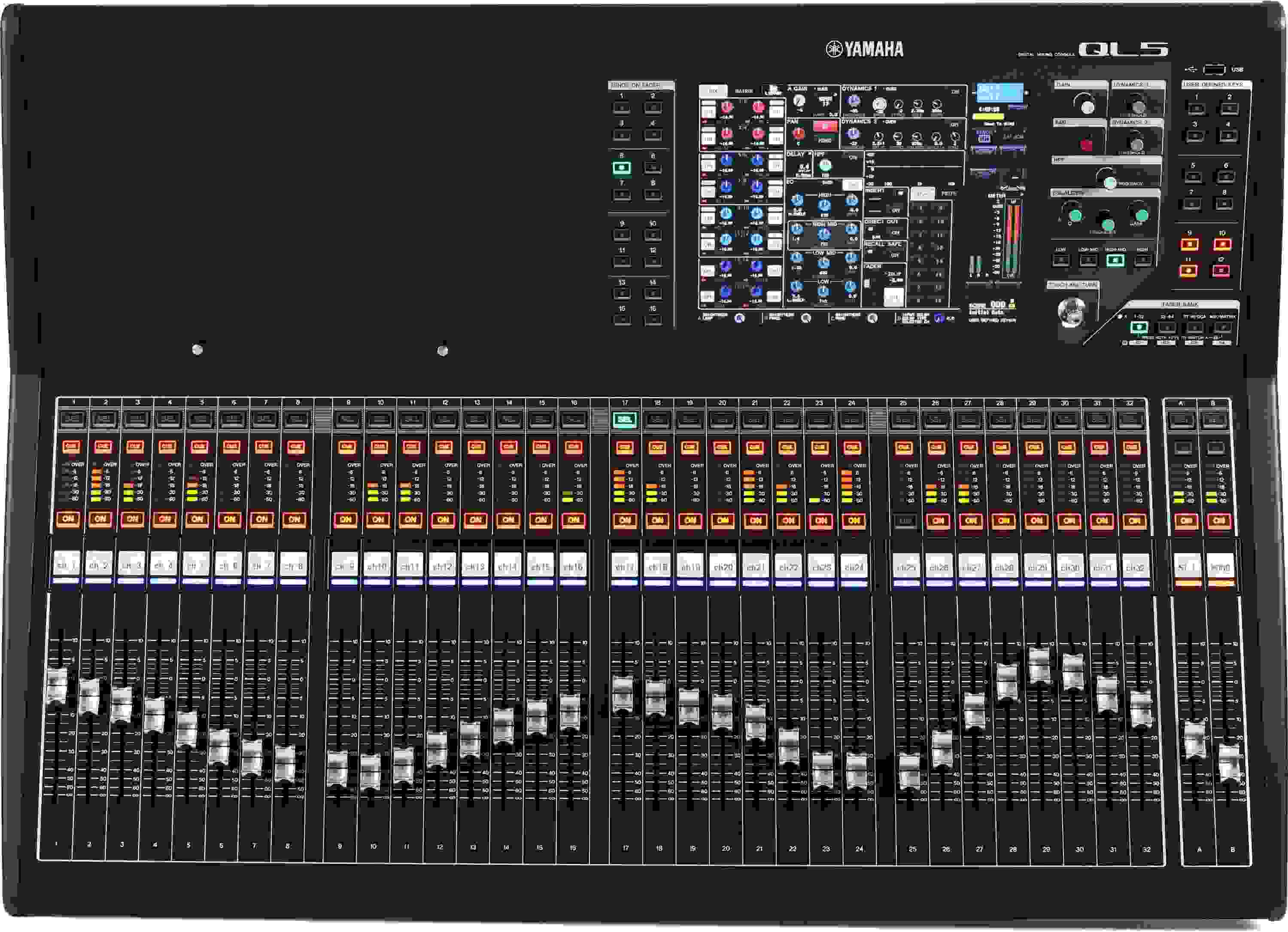 Yamaha QL5 64-channel Digital Mixing Console | Sweetwater