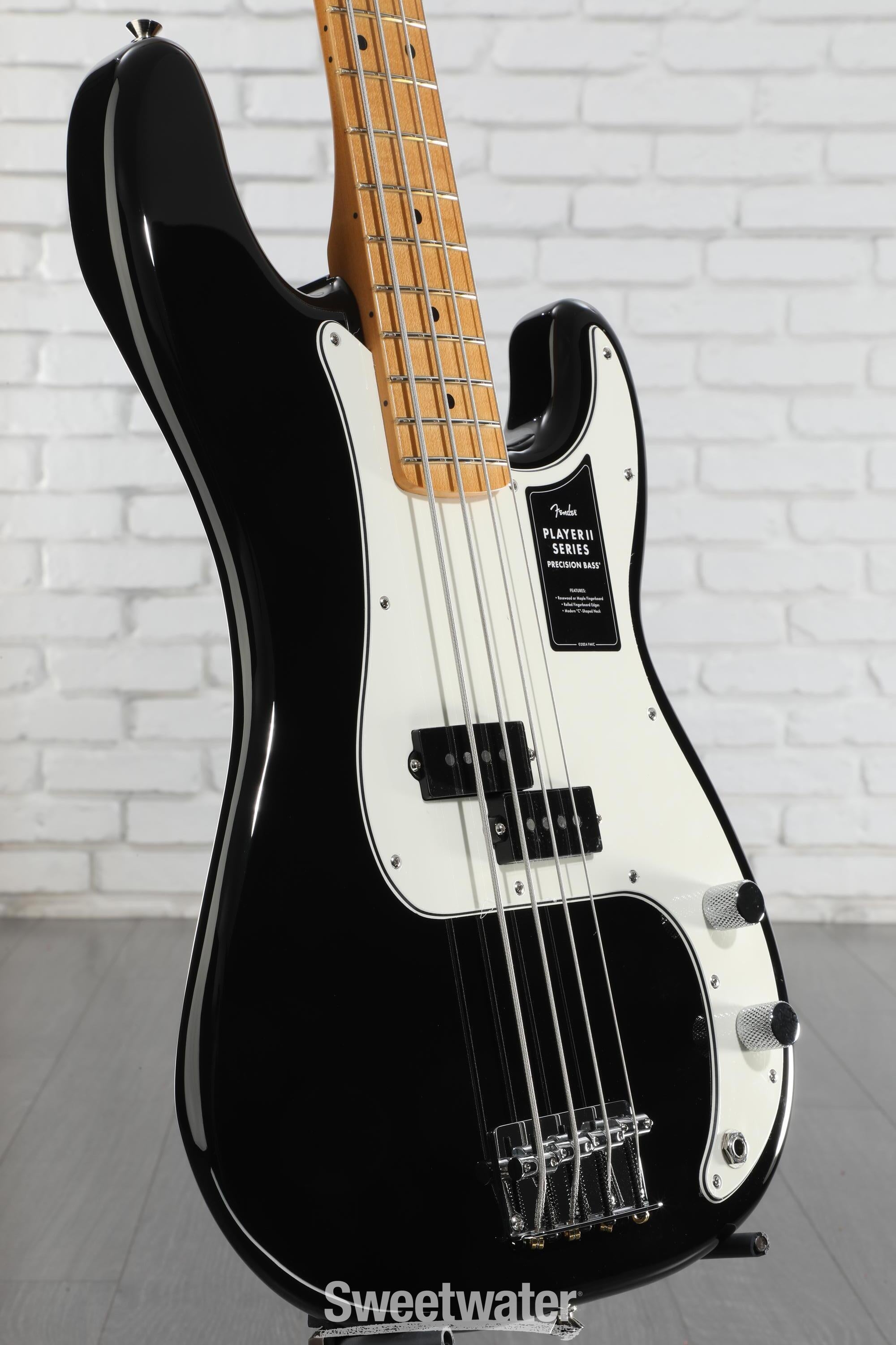 Fender Player II Precision Bass　プレベ Fender Player II Precision Bass - Black | Sweetwater