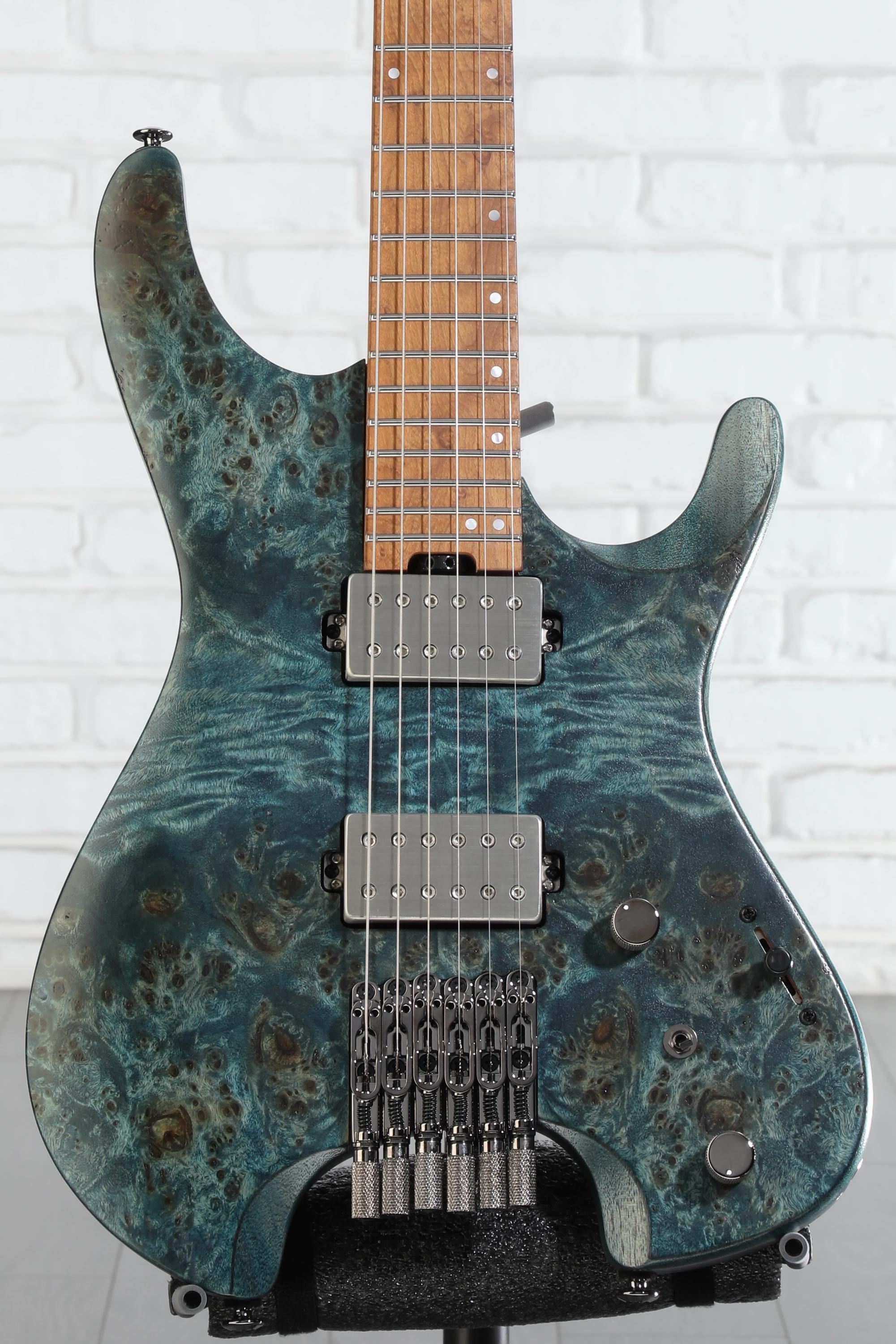 Ibanez Q52PB Electric Guitar - Cosmic Blue Low Gloss | Sweetwater