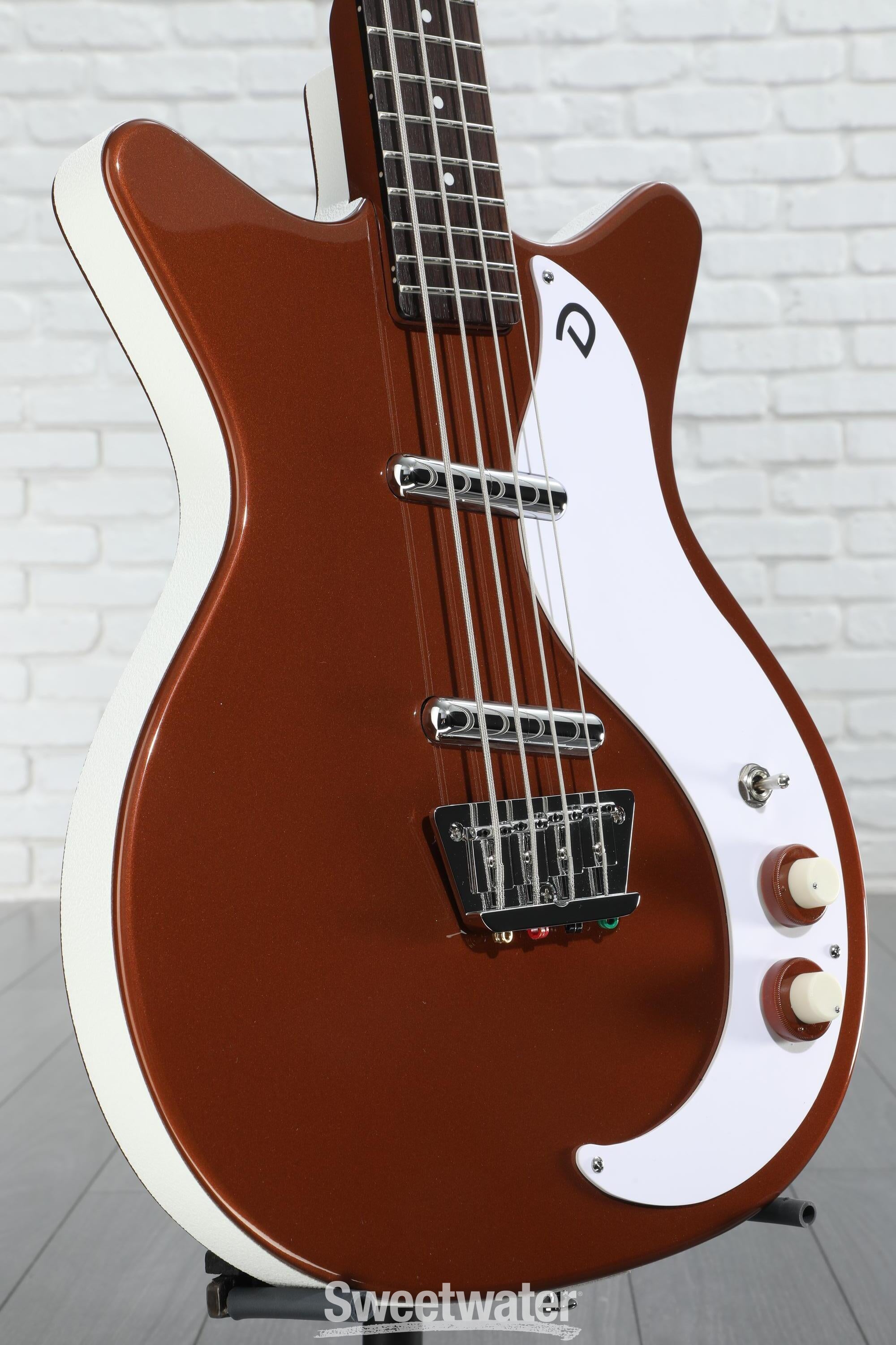 Danelectro　59DC Danelectro '59DC Short Scale Bass Guitar - Copper | Sweetwater