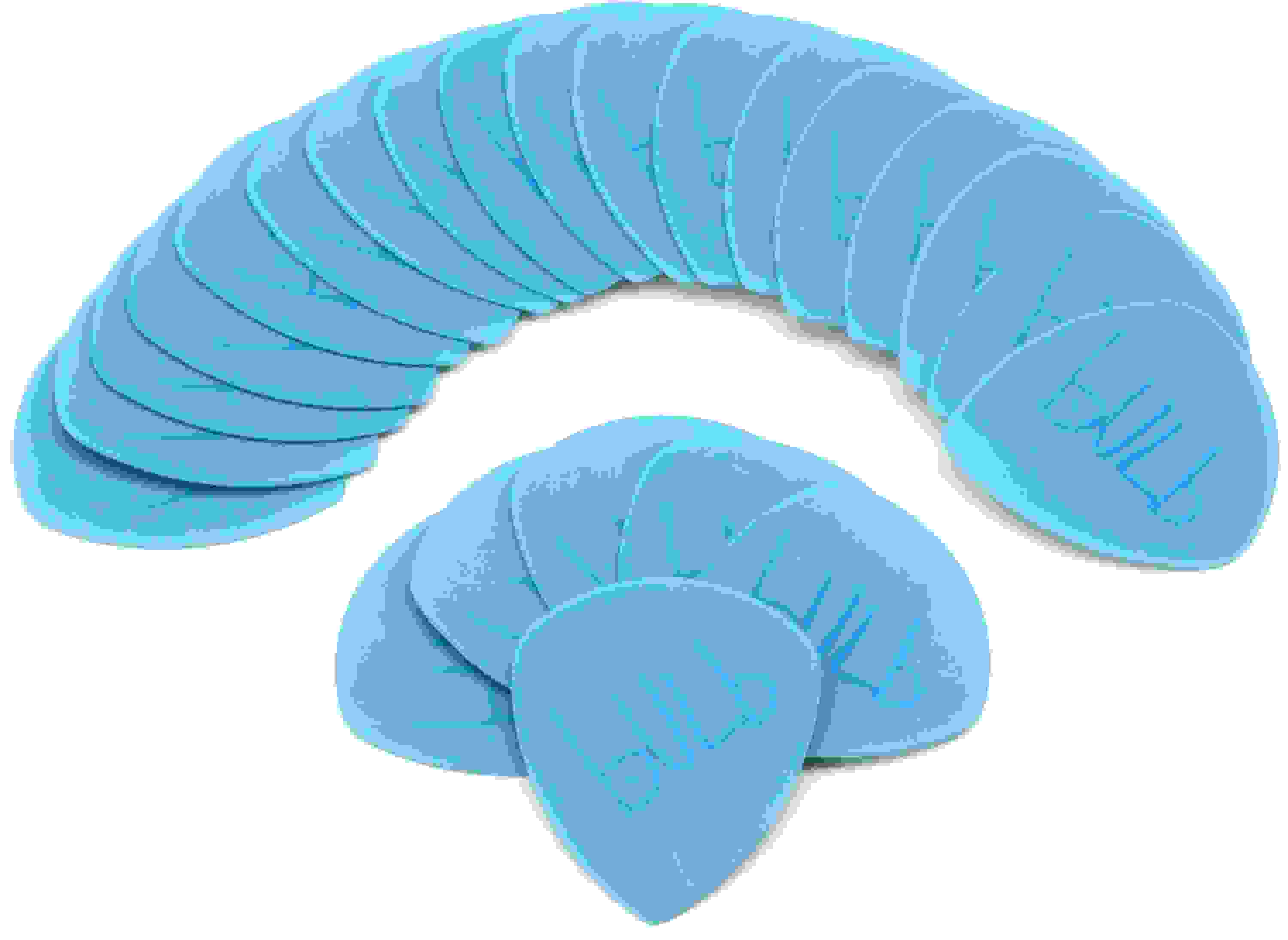 Dunlop Misha Mansoor Custom Delrin FLOW Guitar Picks - Live .65mm - 24-pack