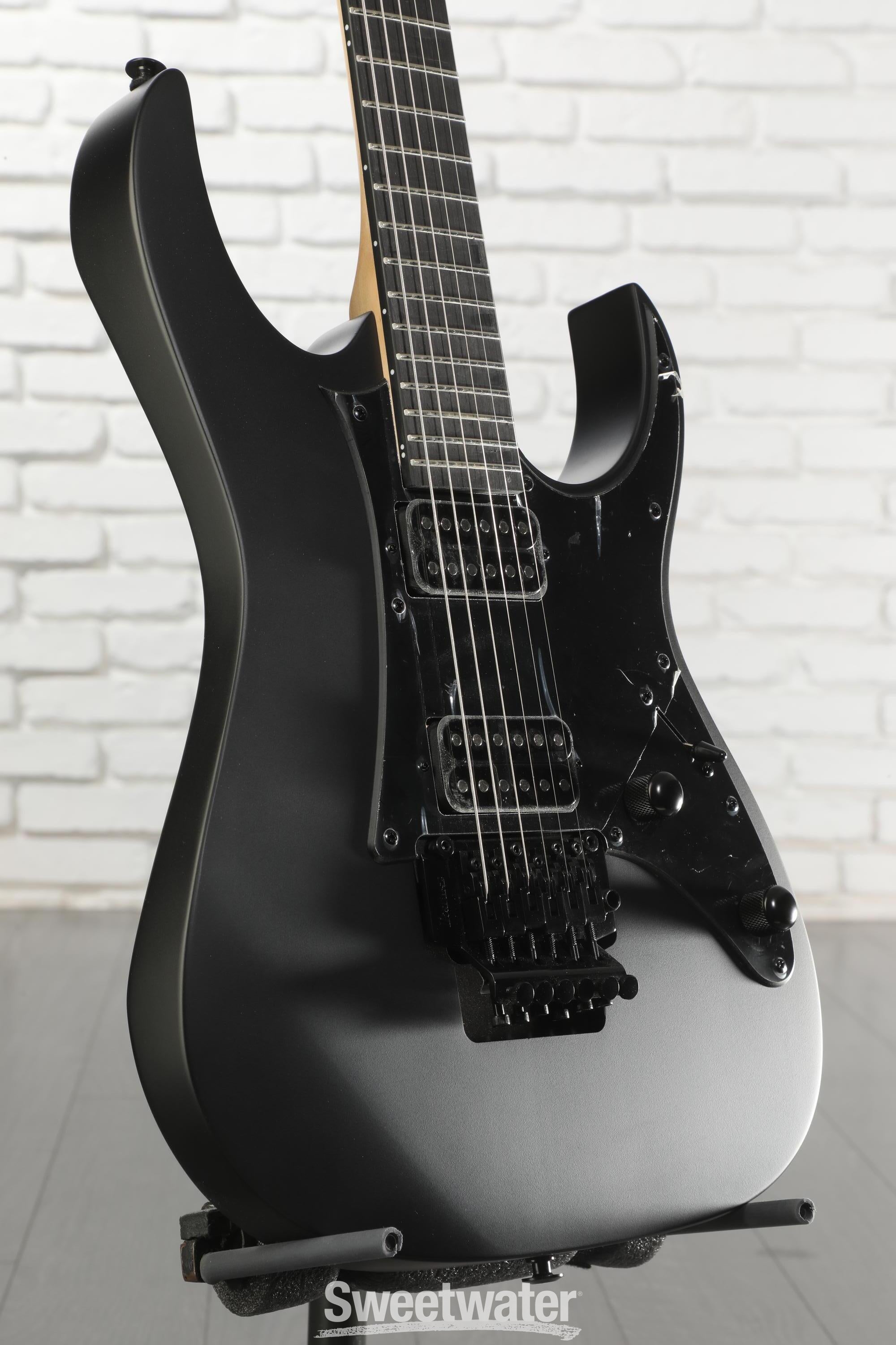 Photo of Ibanez Gio RG330EX Electric Guitar - Black Flat